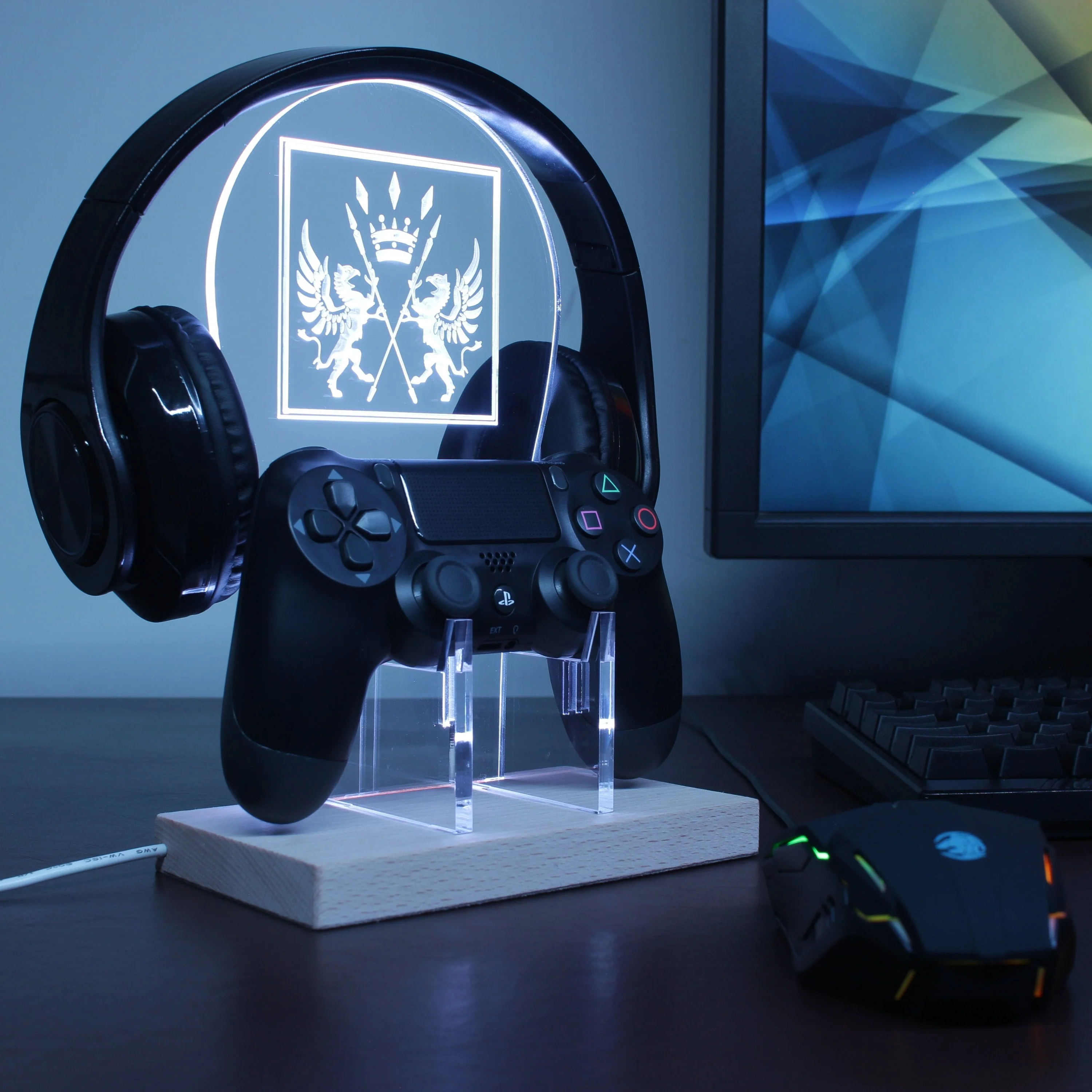 Klaus Devestatorie Nation LED Gaming Headset Controller Stand - Image 3
