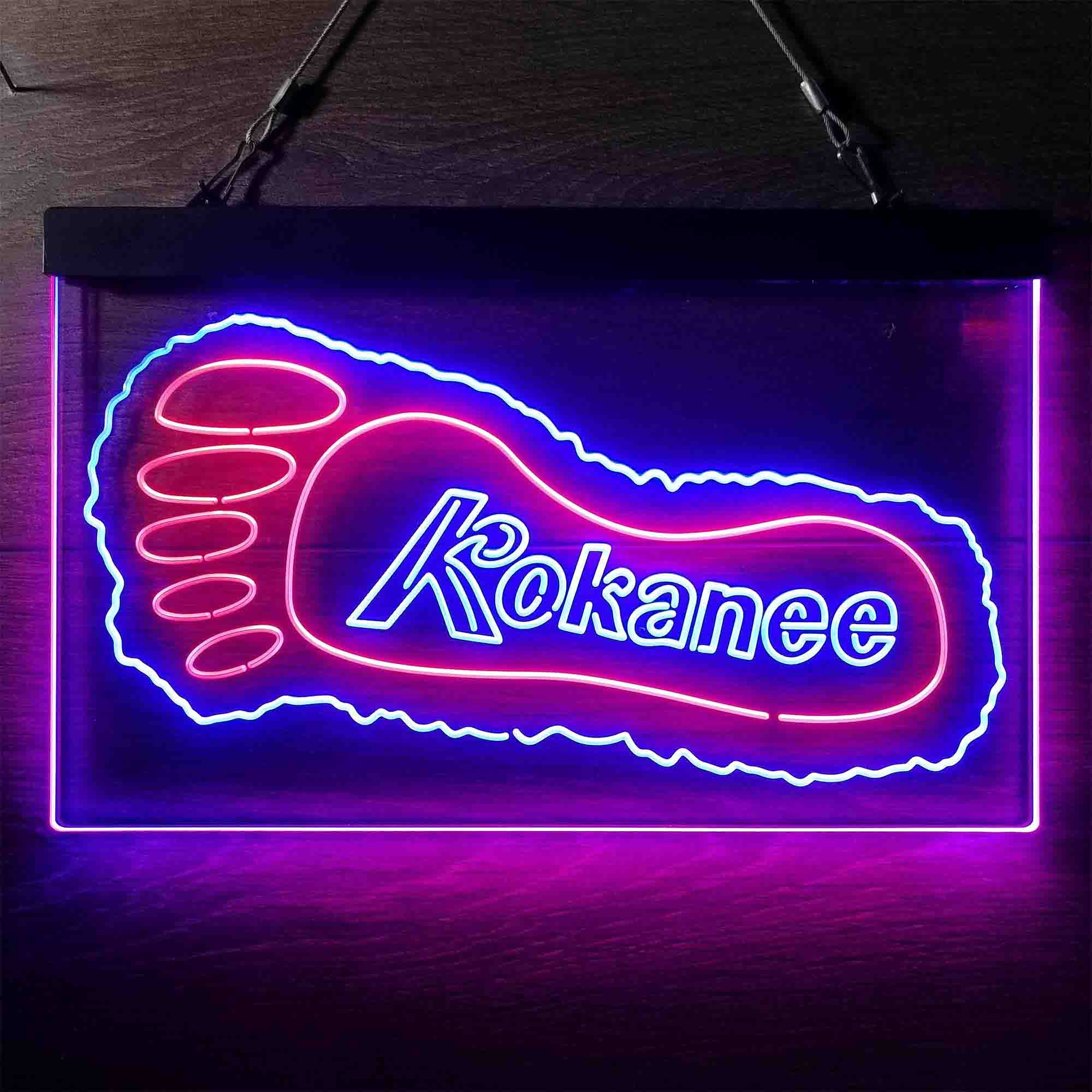 Kokanee Beer Foot Neon-Like LED Sign - Image 10
