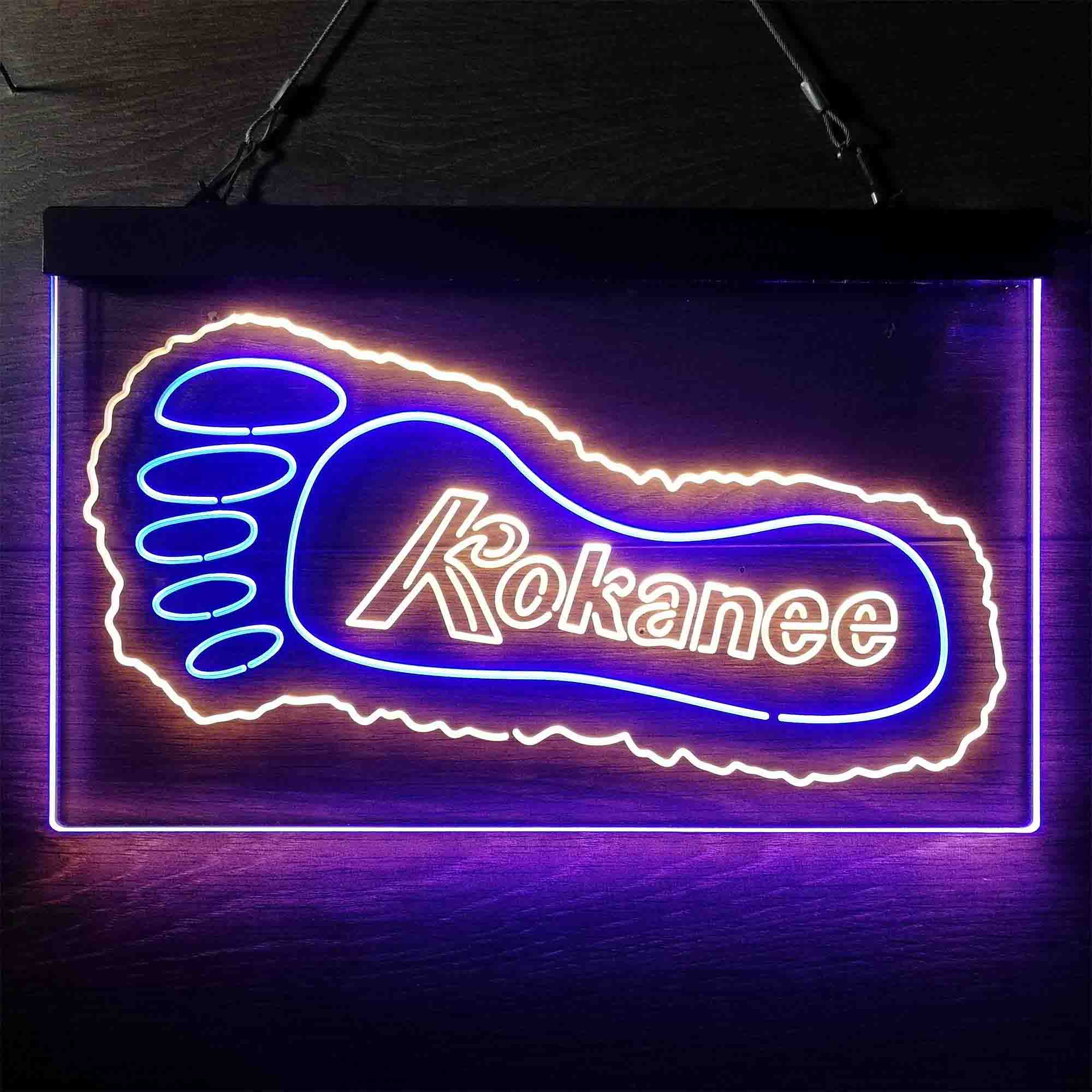 Kokanee Beer Foot Neon-Like LED Sign - Image 12