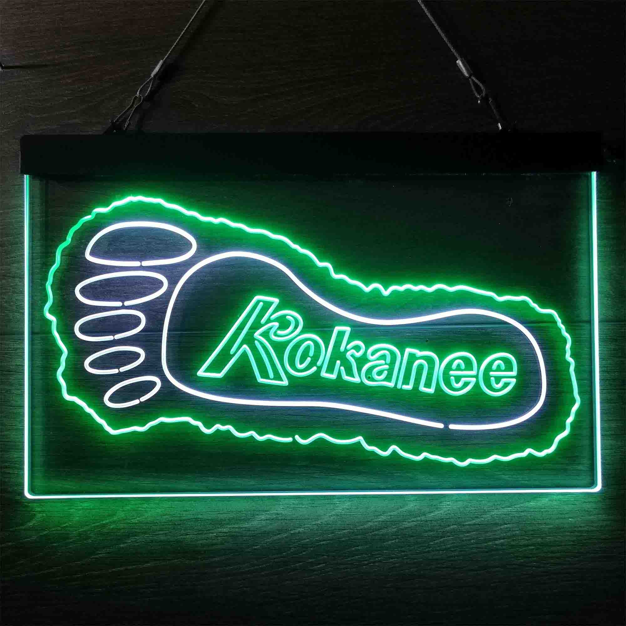 Kokanee Beer Foot Neon-Like LED Sign - Image 13