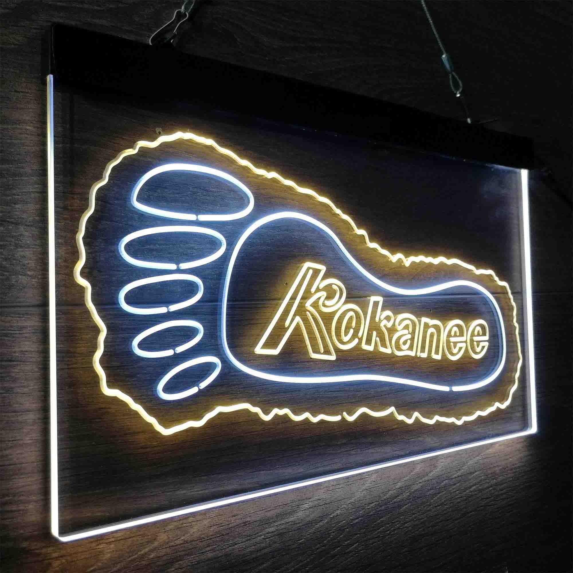 Kokanee Beer Foot Neon-Like LED Sign - Image 21