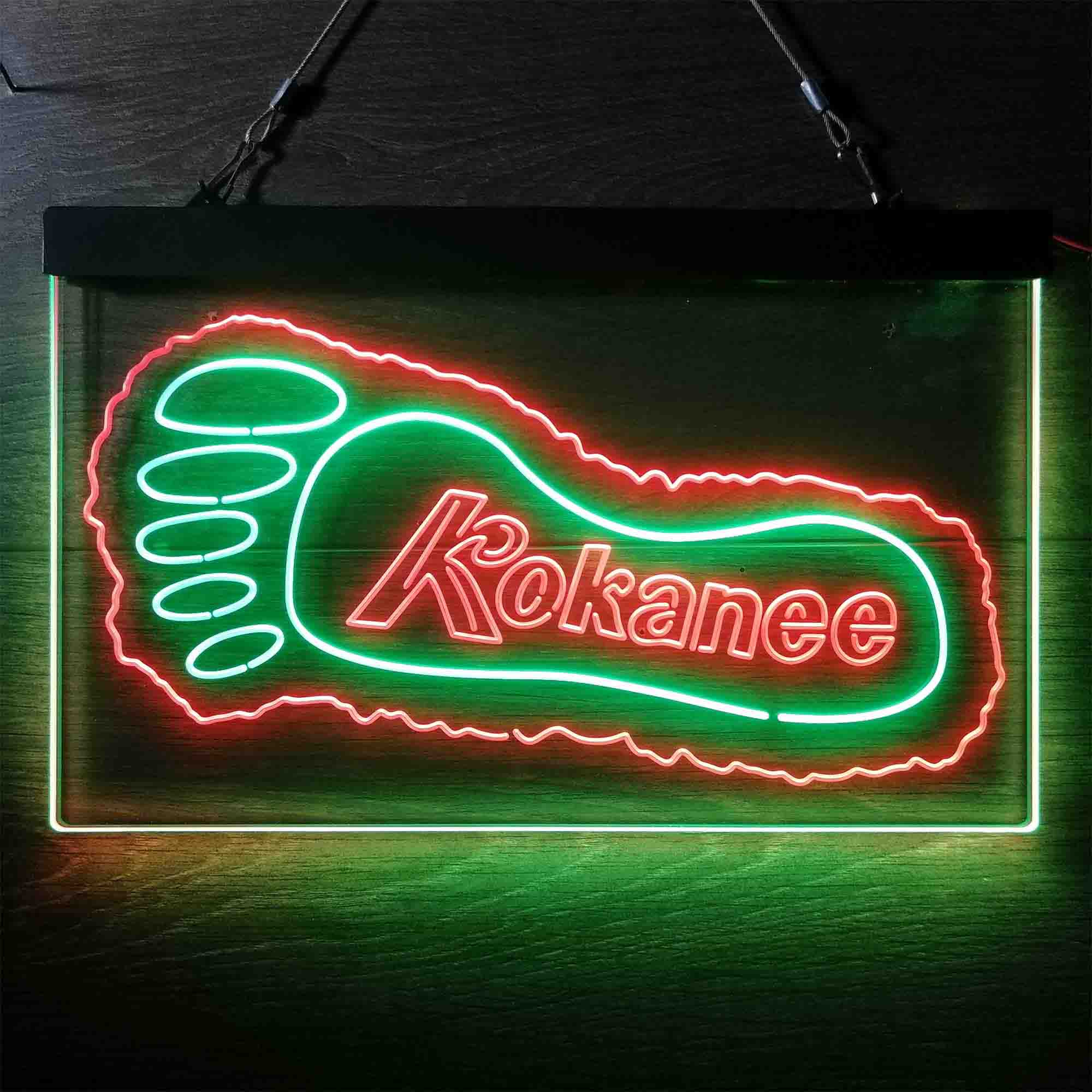 Kokanee Beer Foot Neon-Like LED Sign - Image 3