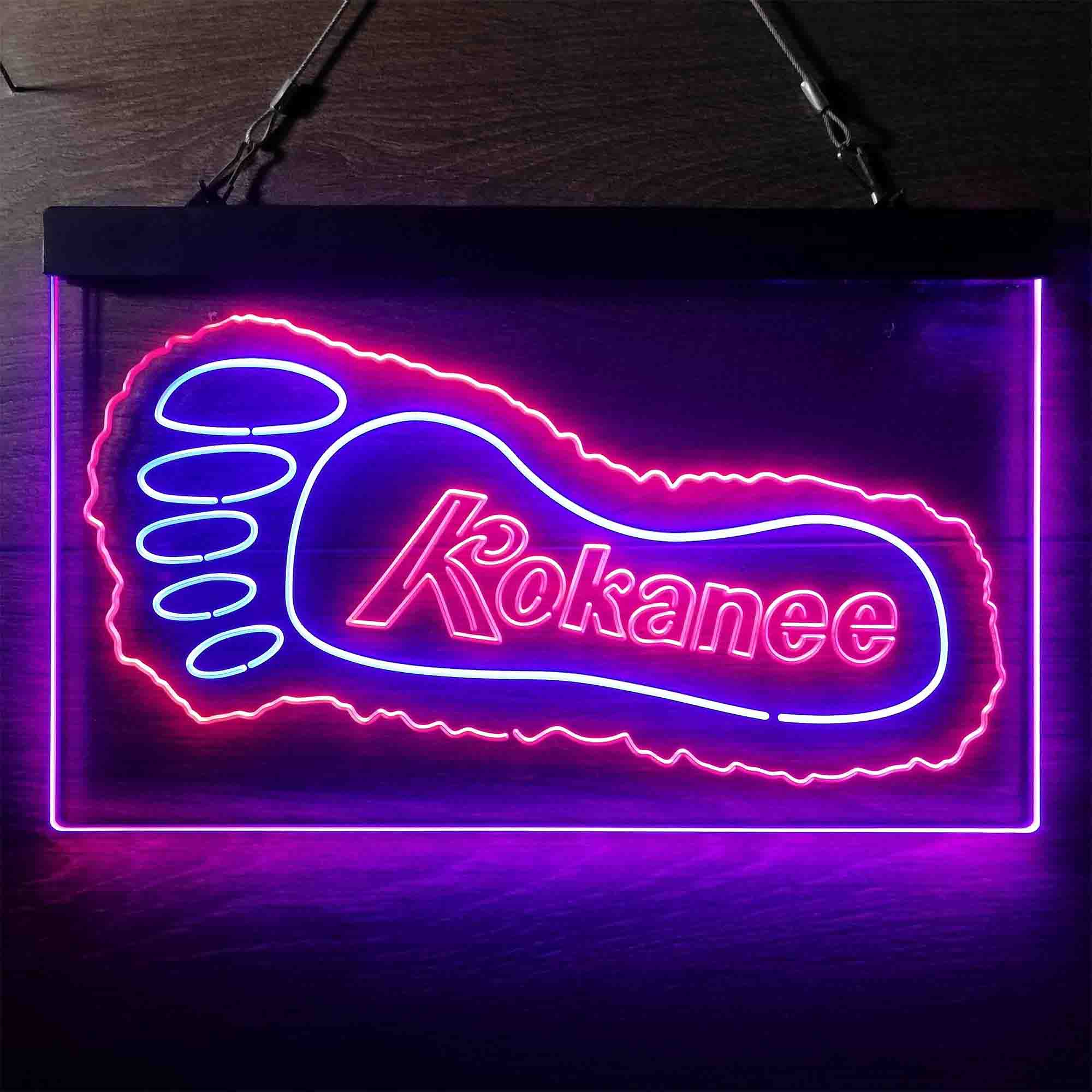 Kokanee Beer Foot Neon-Like LED Sign - Image 4