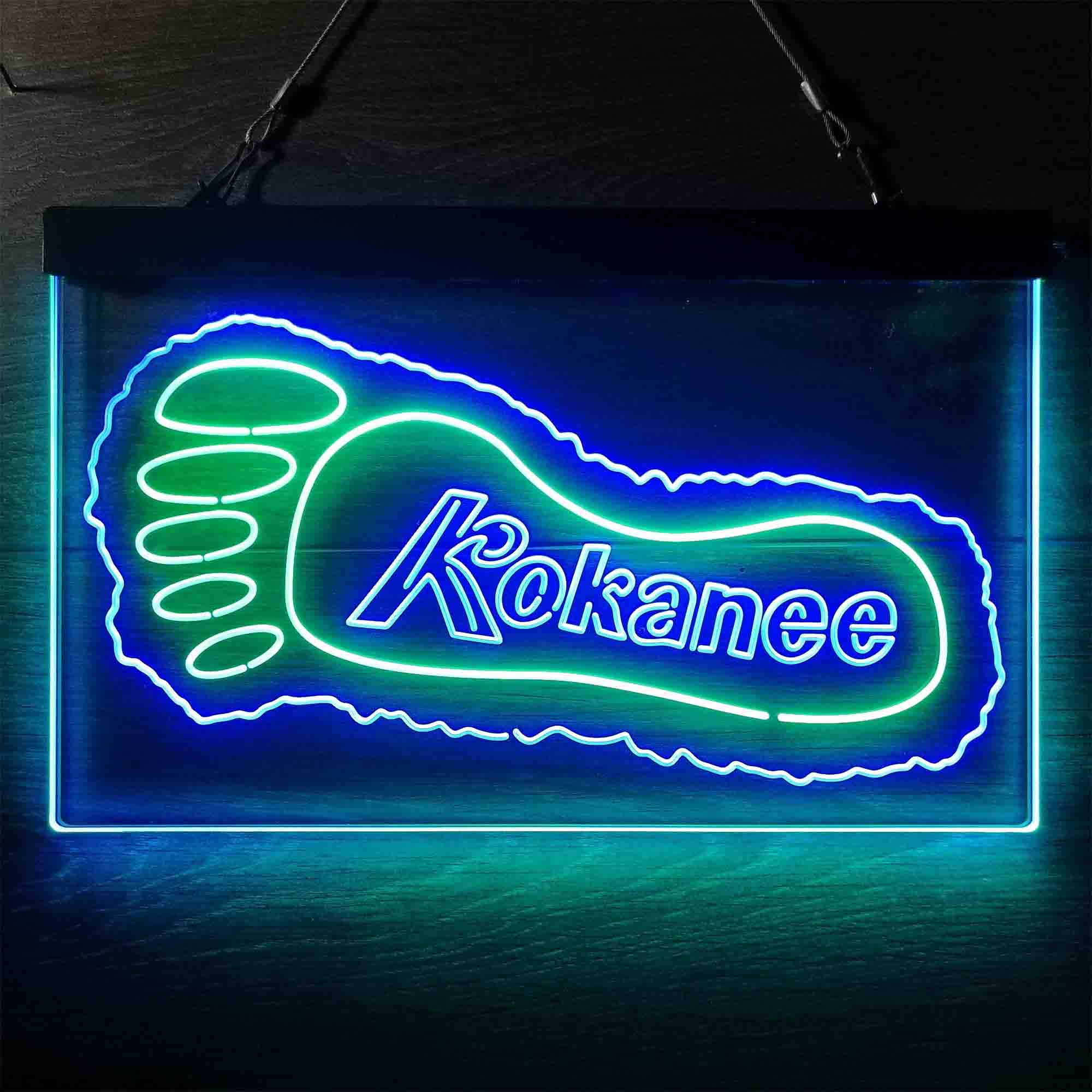 Kokanee Beer Foot Neon-Like LED Sign - Image 6
