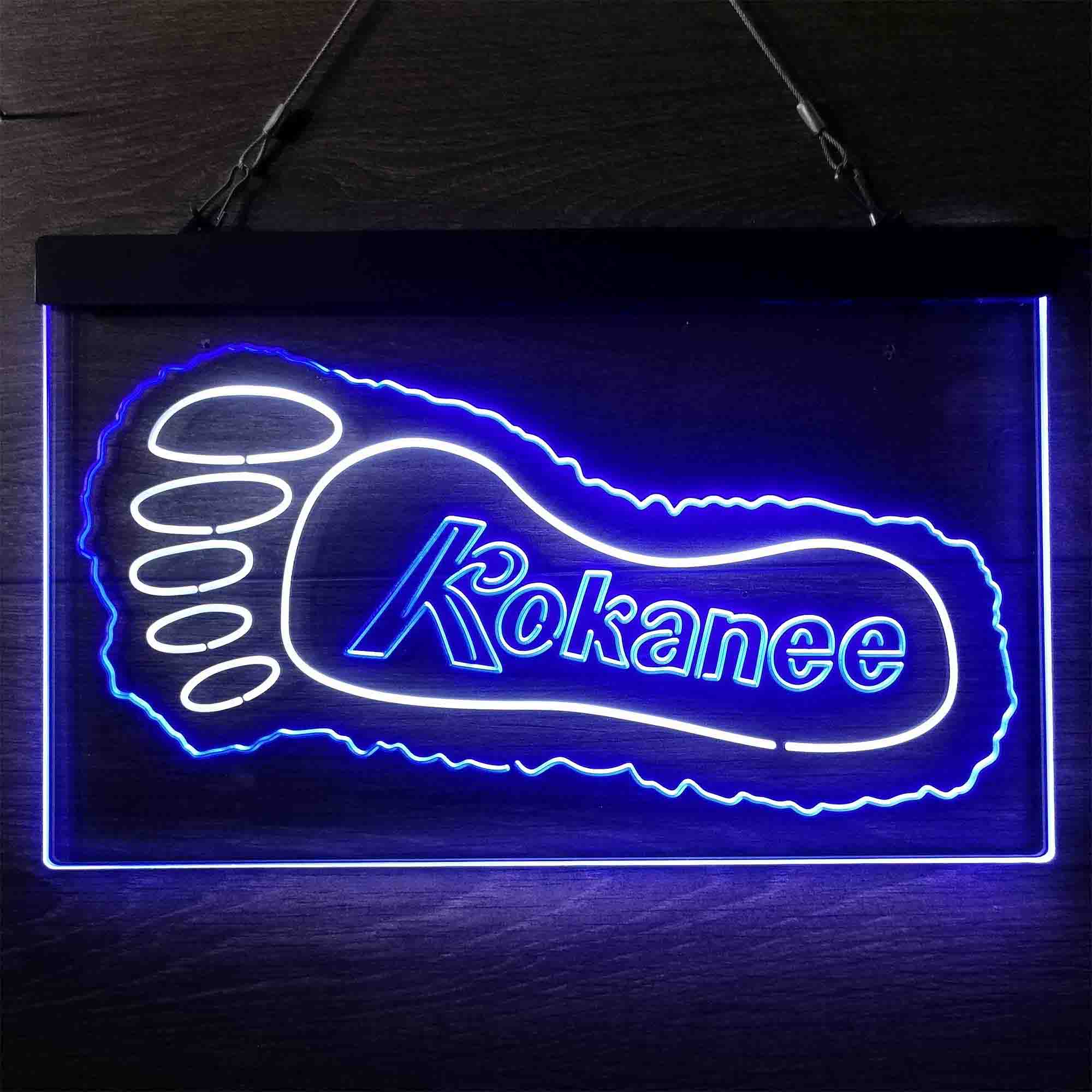 Kokanee Beer Foot Neon-Like LED Sign - Image 9