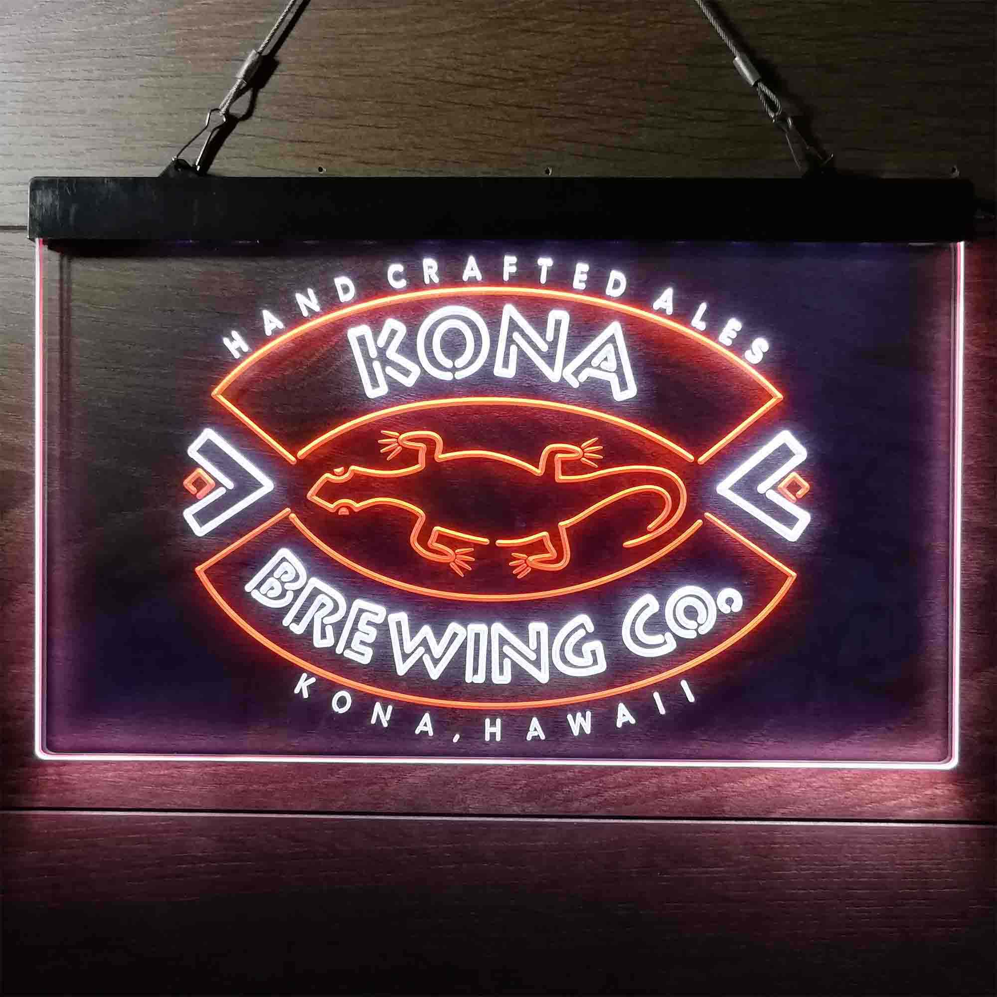 Kona Brewing Co. Hawaii Home Bar Neon Light LED Sign - Image 3