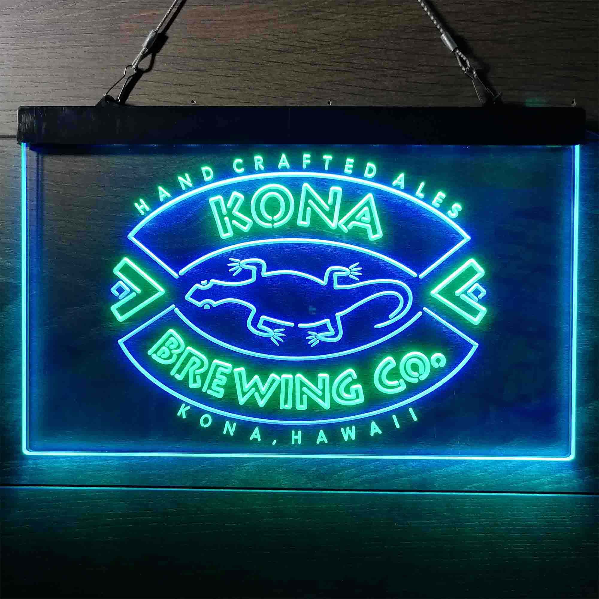 Kona Brewing Co. Hawaii Home Bar Neon Light LED Sign - Image 5