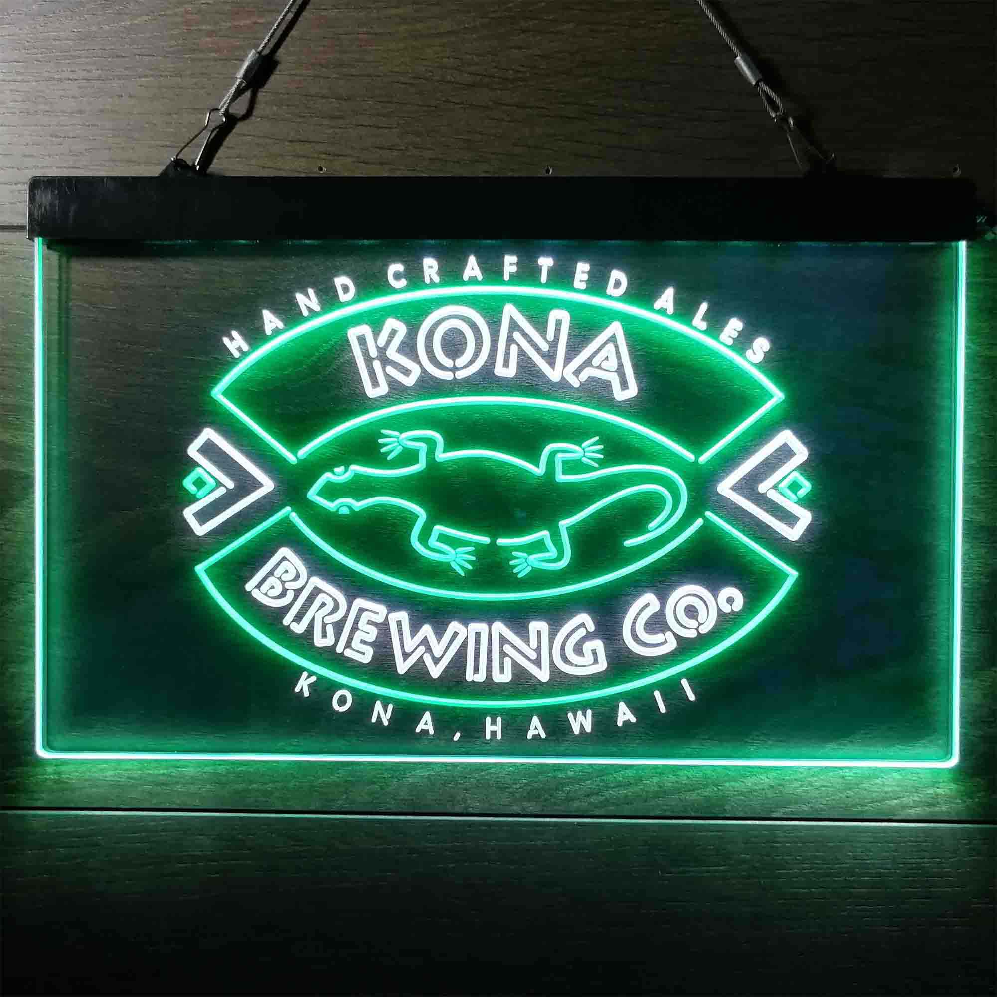 Kona Brewing Co. Hawaii Home Bar Neon Light LED Sign - Image 7