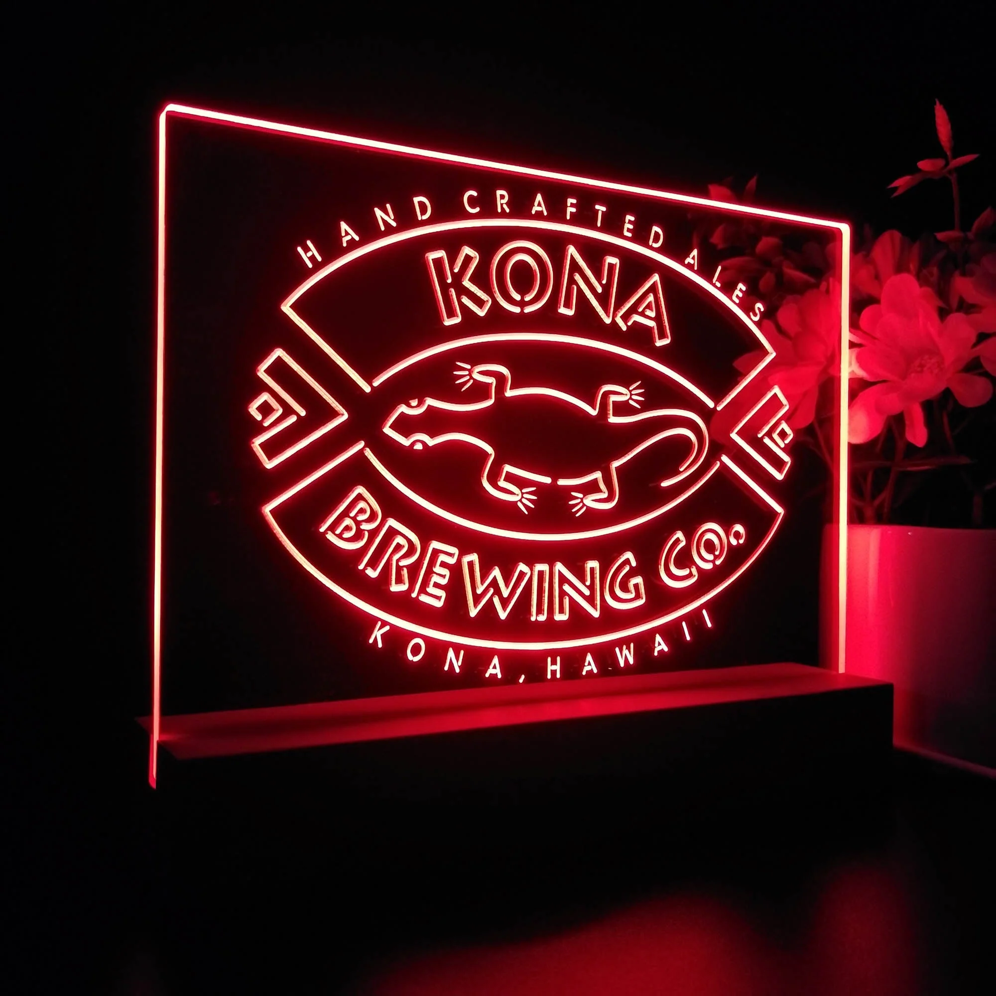 Kona Brewing Co. Hawaii Neon Sign Pub Bar Lamp - Image 7