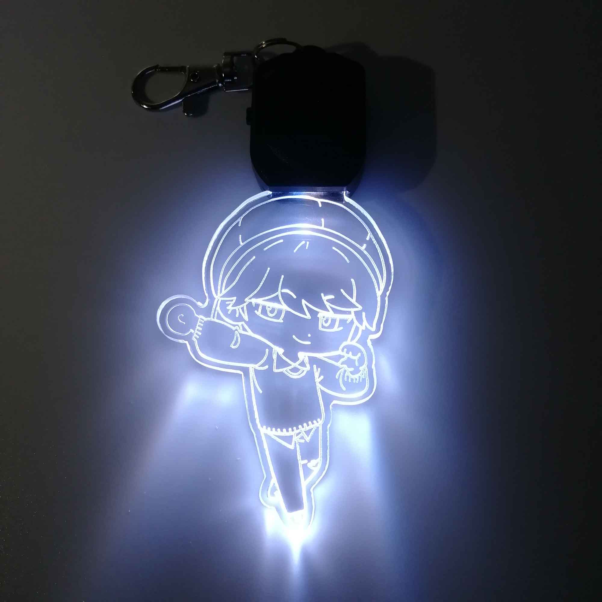 Kpop Demon Hunters Baby LED Light Acrylic Keychain , Christmas Tree Ornament - Image 5