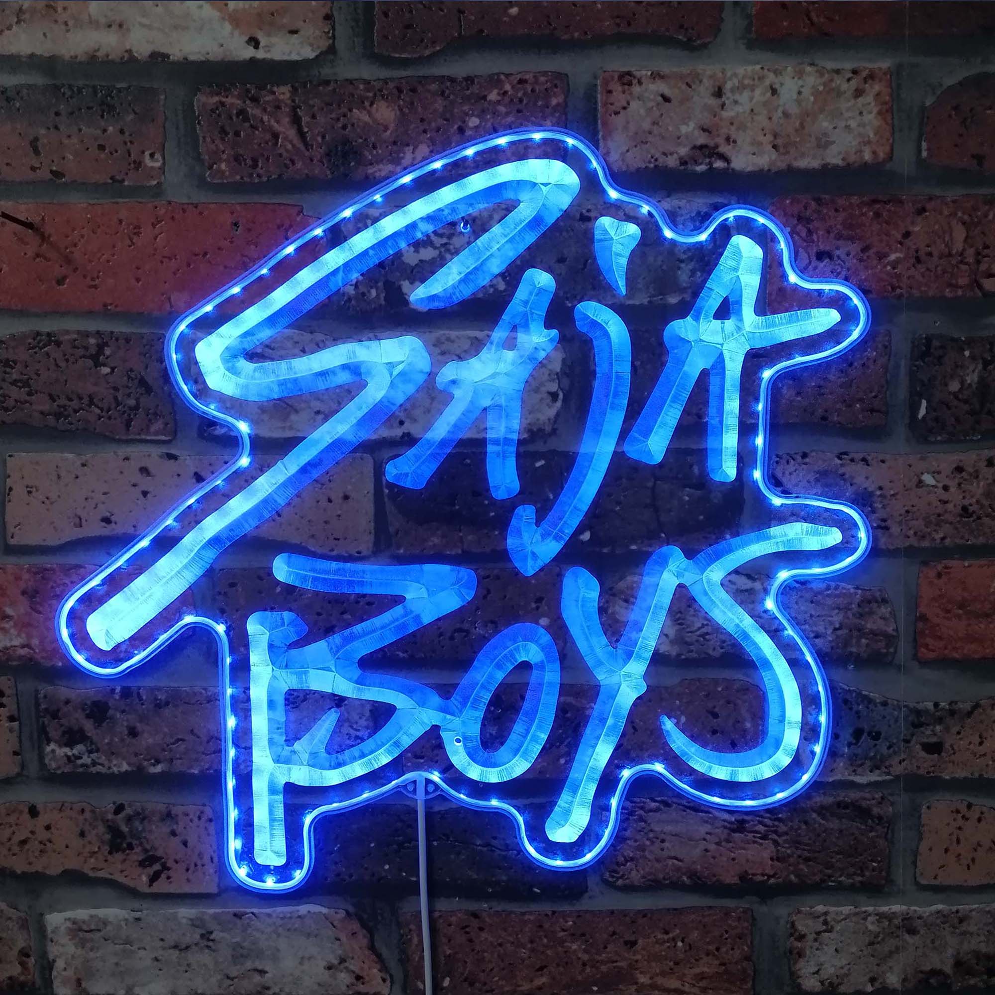 Kpop Demon Hunters Saja Boys Neon LED Sign with Dynamic RGB Colors - Image 4