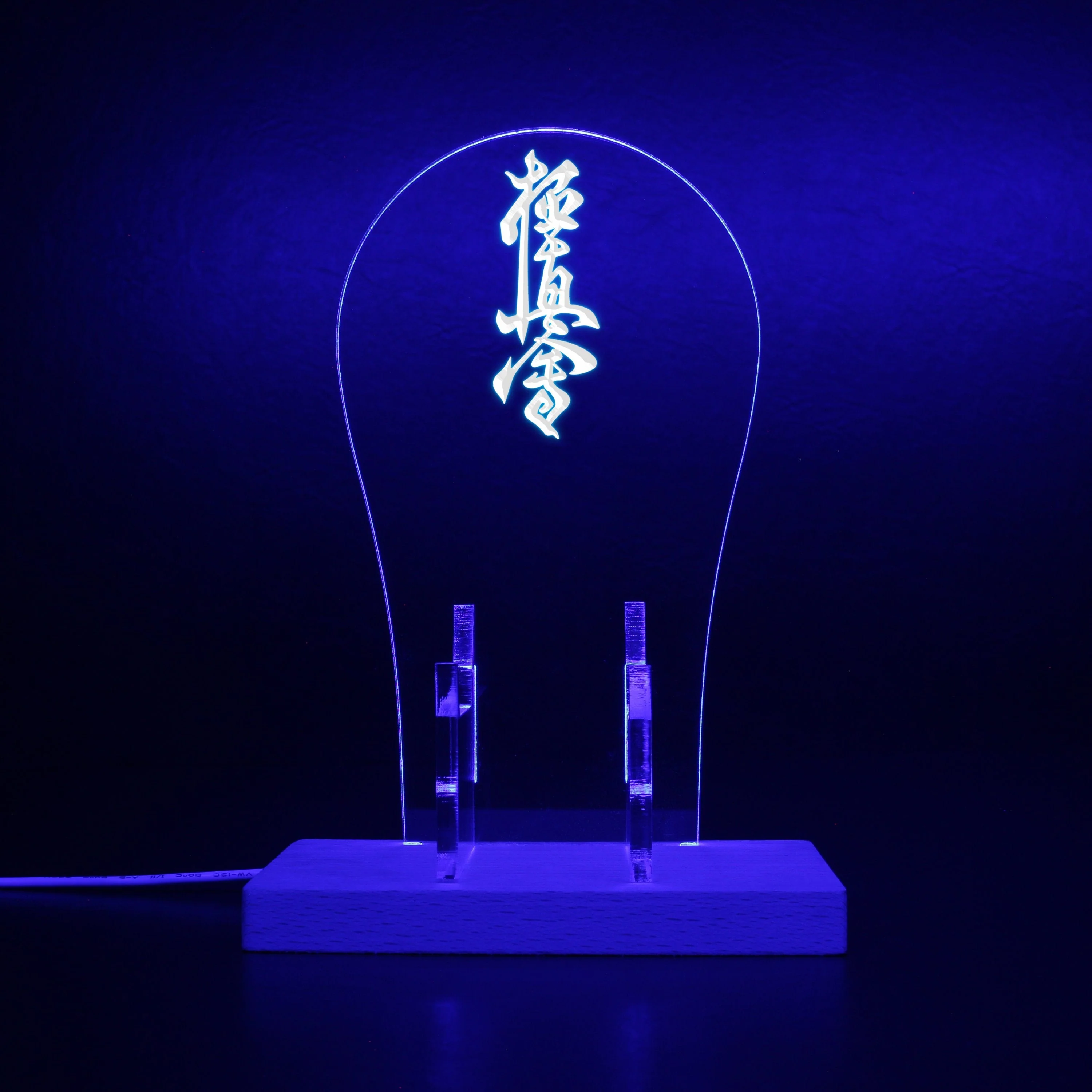 Kyokushin Karate Dojo LED Gaming Headset Controller Stand - Image 5