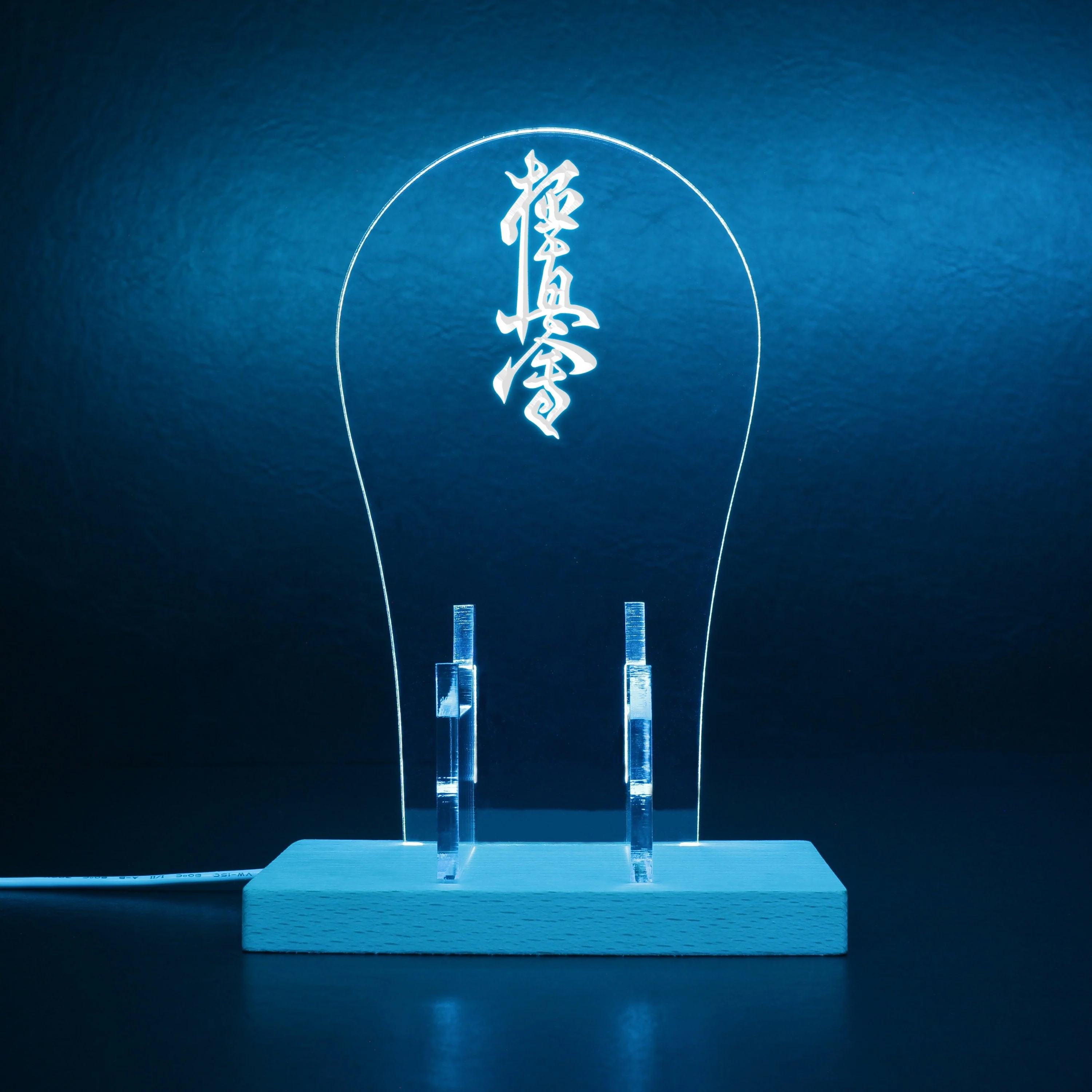 Kyokushin Karate Dojo LED Gaming Headset Controller Stand - Image 7