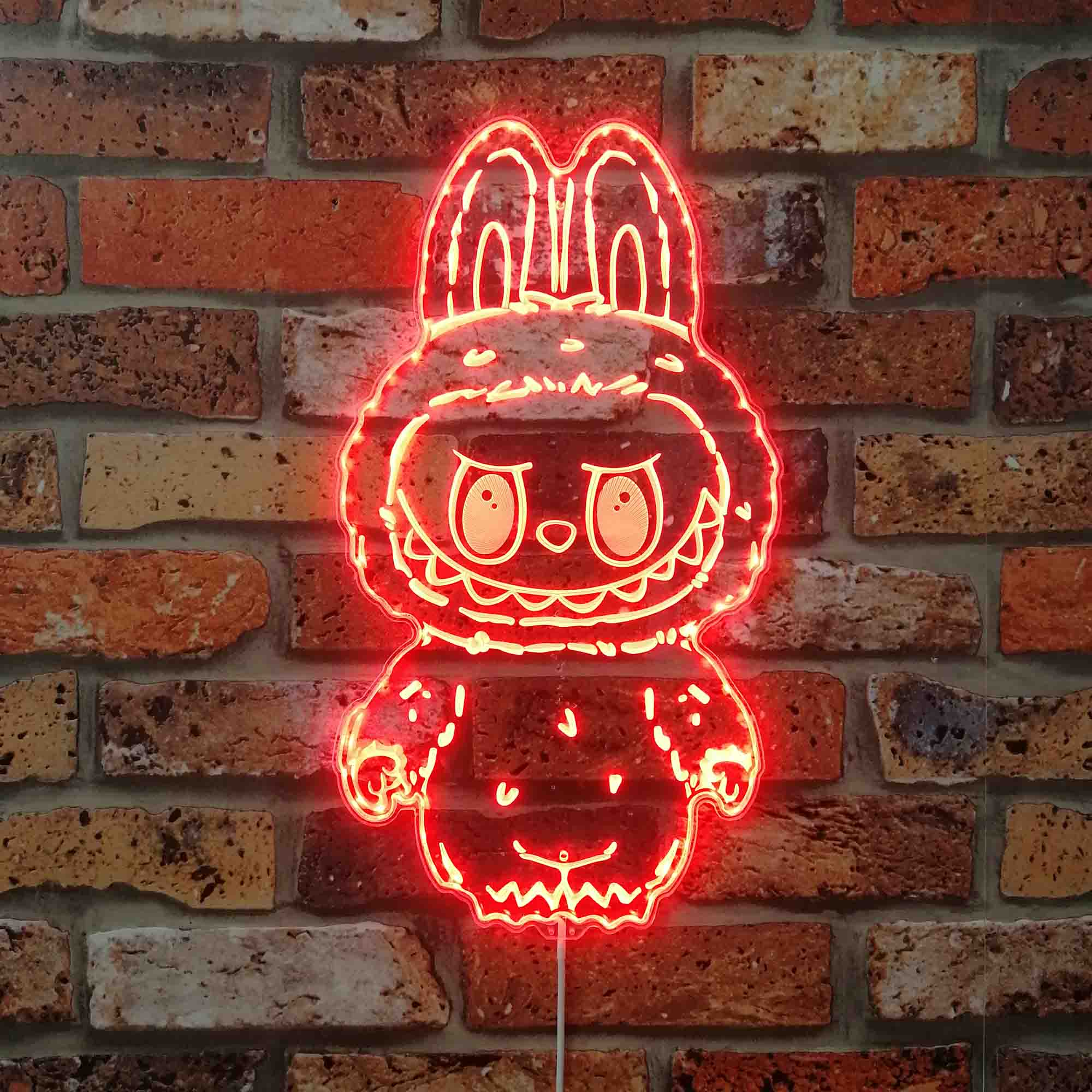 Labubu Monster Neon LED Sign with Dynamic RGB Colors - Image 3