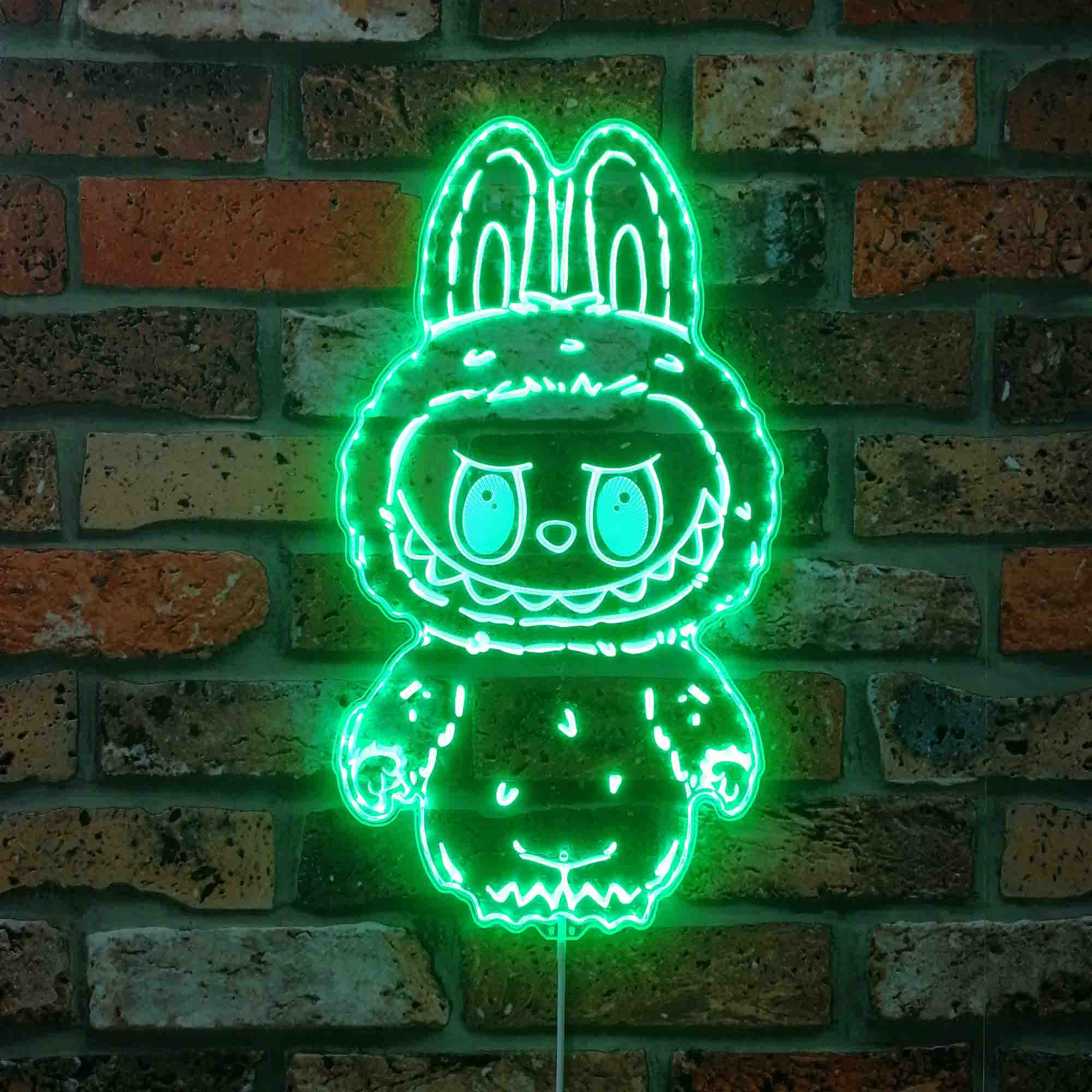 Labubu Monster Neon LED Sign with Dynamic RGB Colors - Image 6