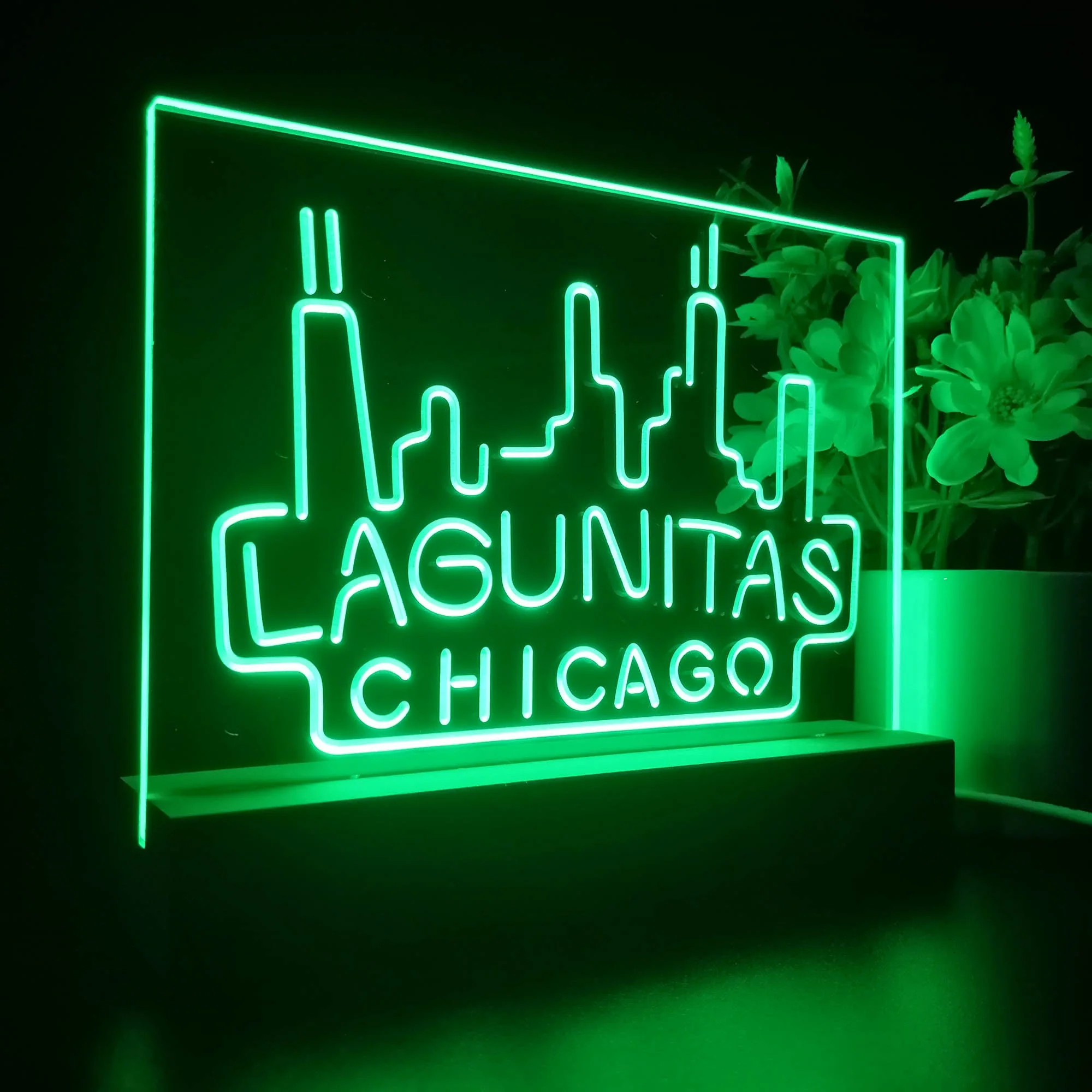 Lagunitas Chicago Beer Neon Sign Pub Bar Lamp - Image 6