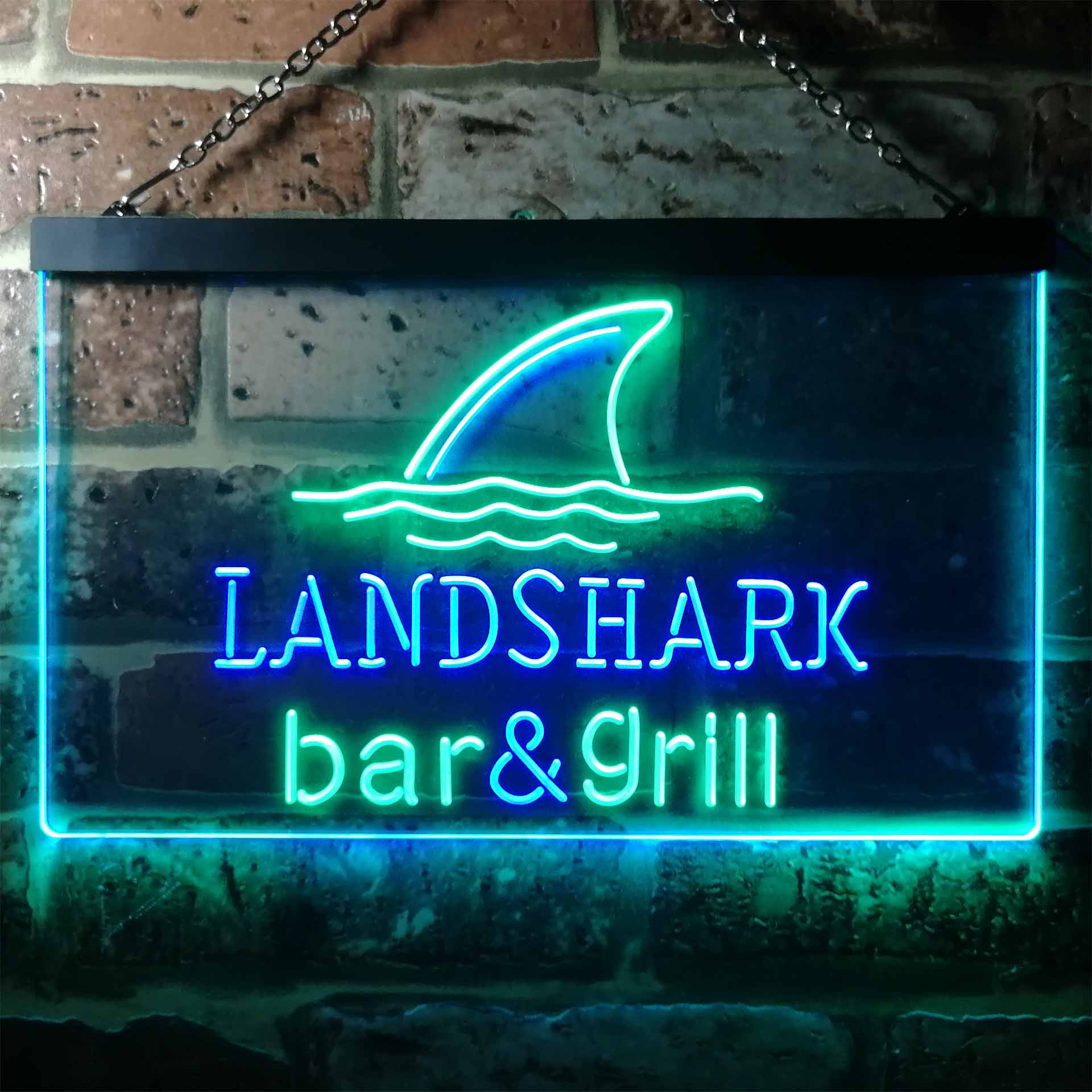 Landshark Bar and Grill Home Bar Neon Light LED Sign - Image 10