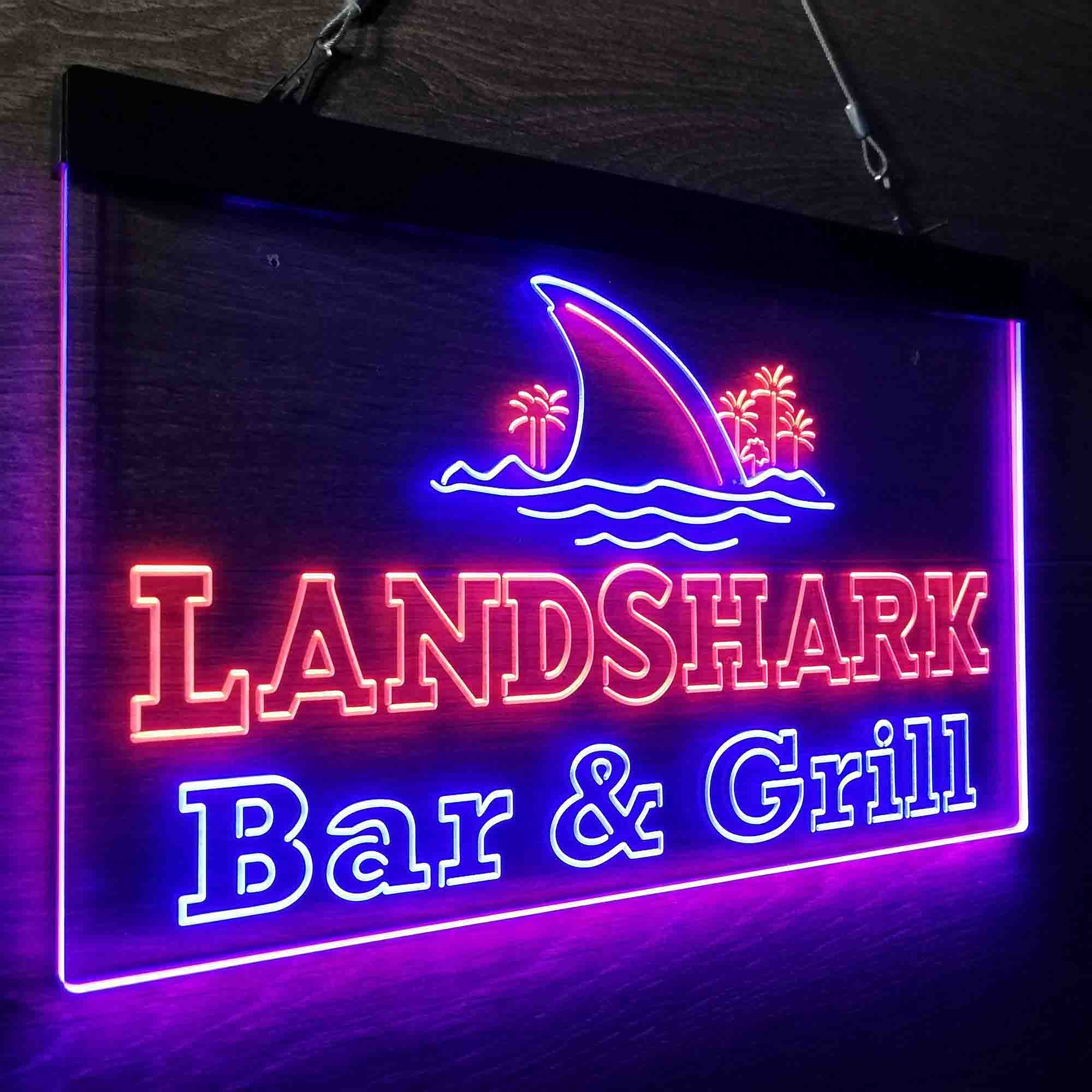 Landshark Bar & Grill Beer Neon-Like LED Sign - Image 18