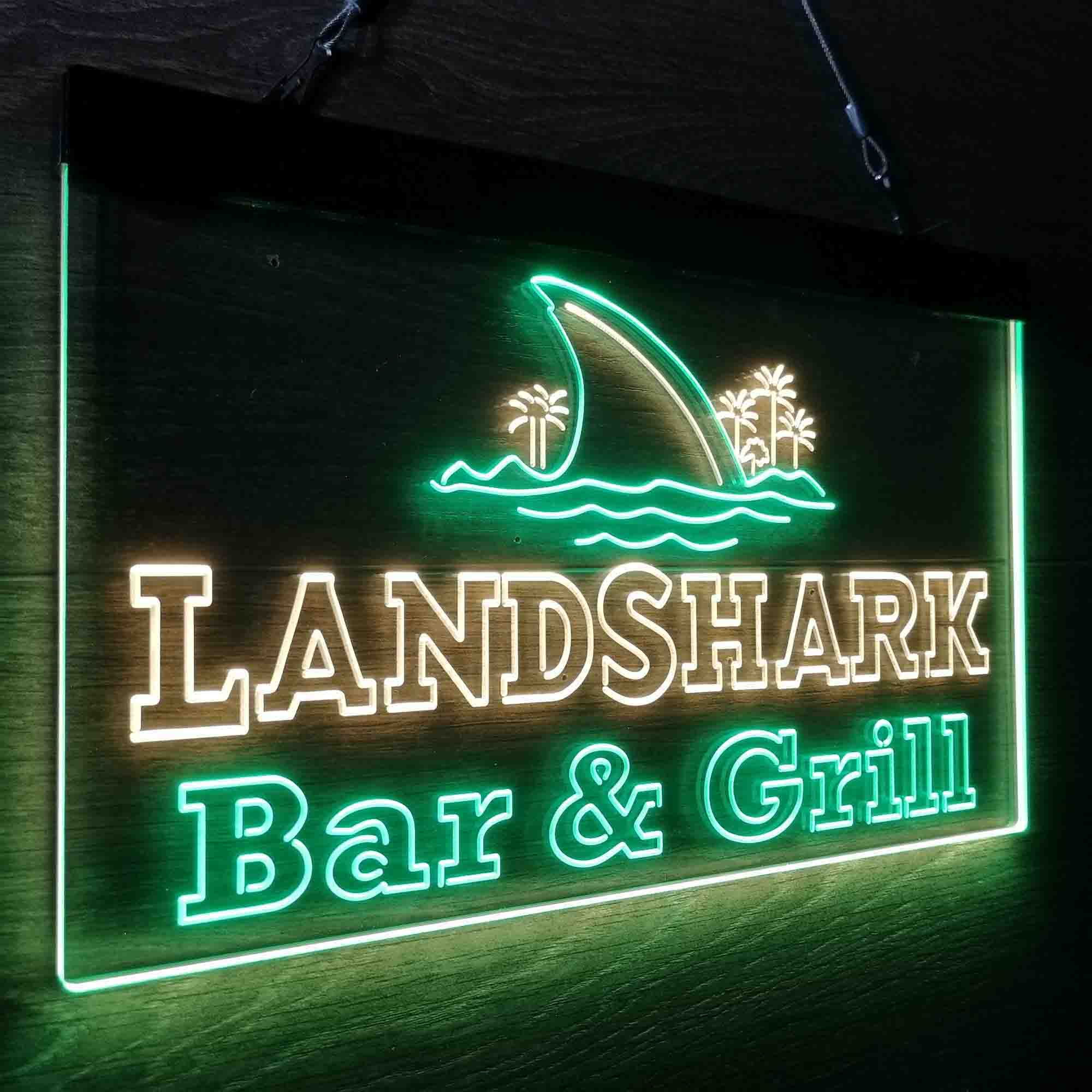 Landshark Bar & Grill Beer Neon-Like LED Sign - Image 21