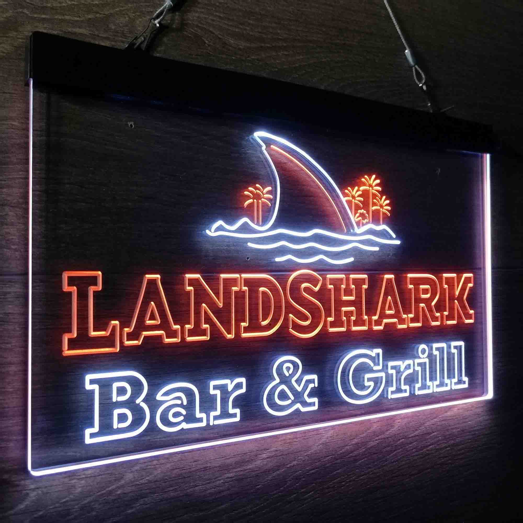 Landshark Bar & Grill Beer Neon-Like LED Sign - Image 24