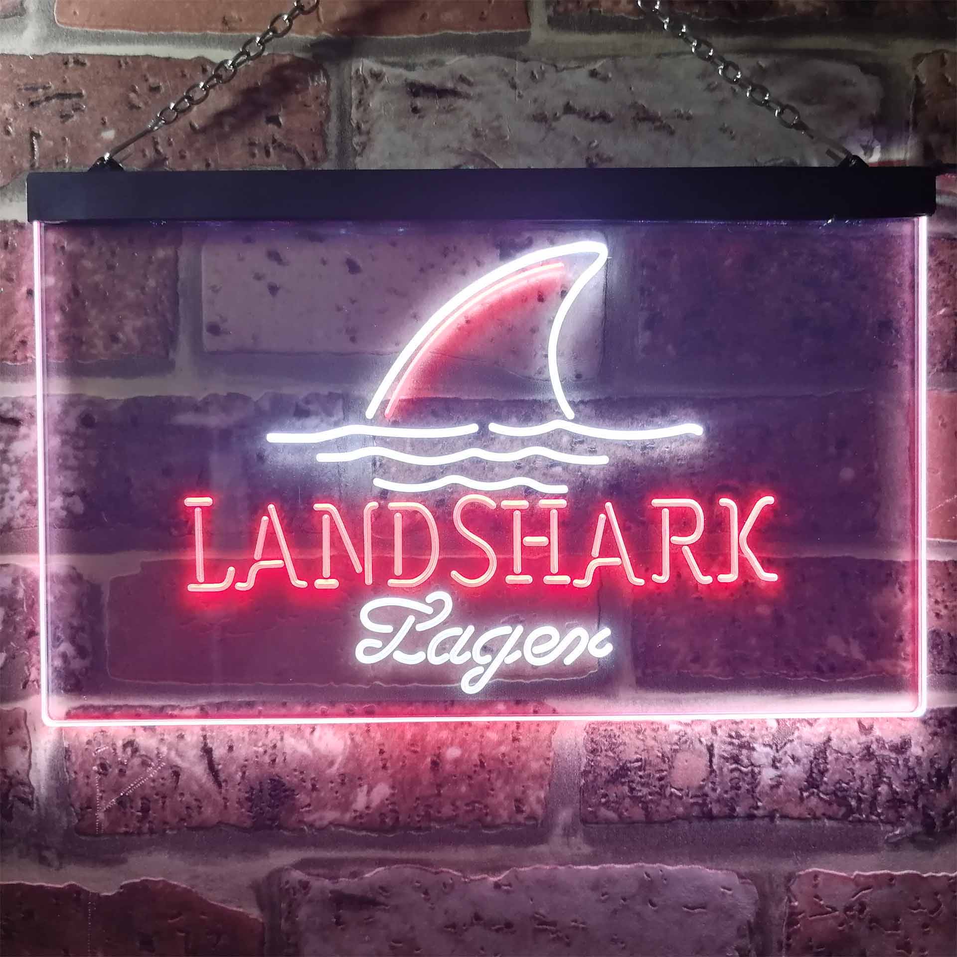 Landshark Larger Beer Home Bar Neon Light LED Sign - Image 2