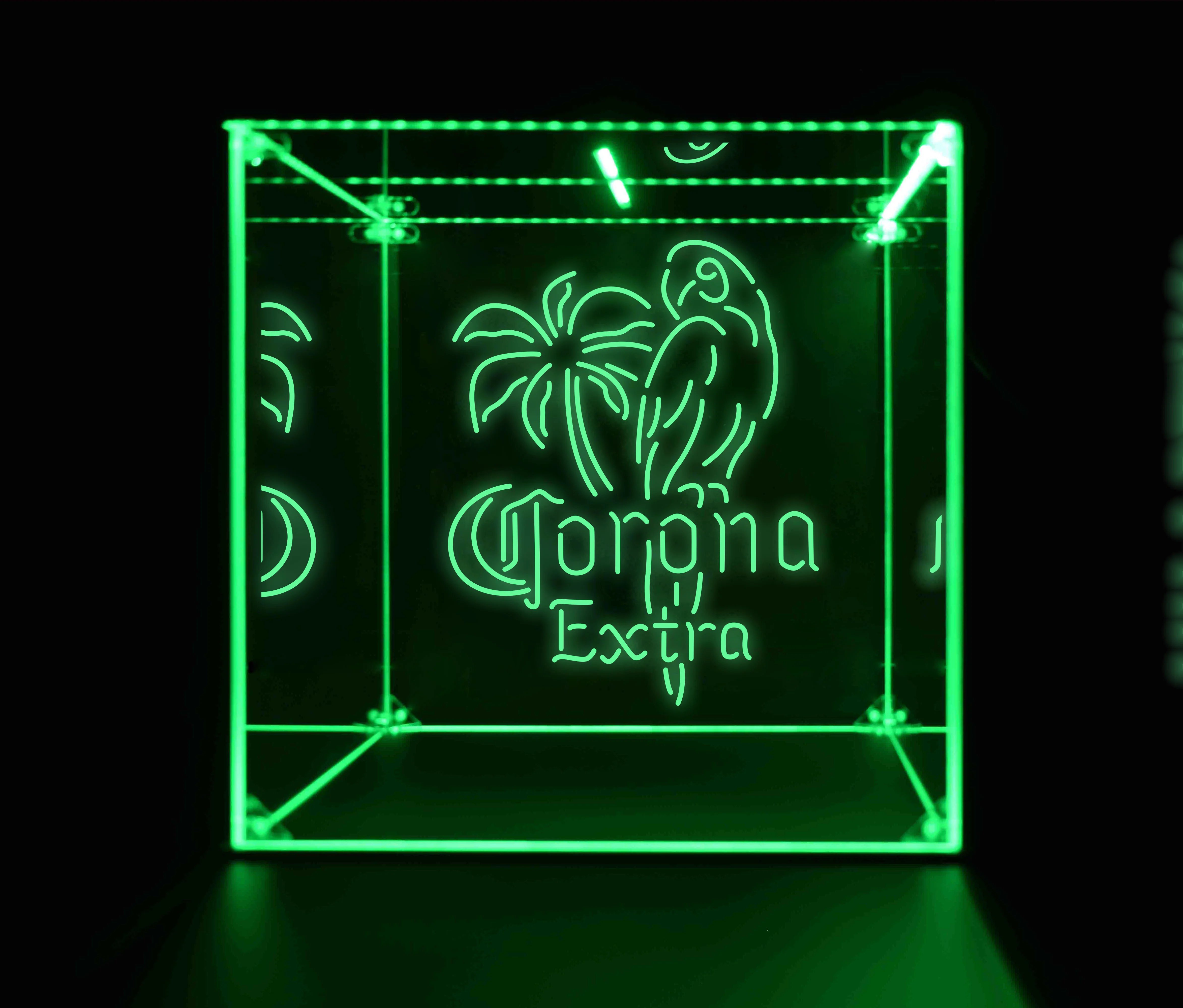 Wine, Champagne, Liquor, Beverage Bottle LED Display Case, Corona Collection - Image 2