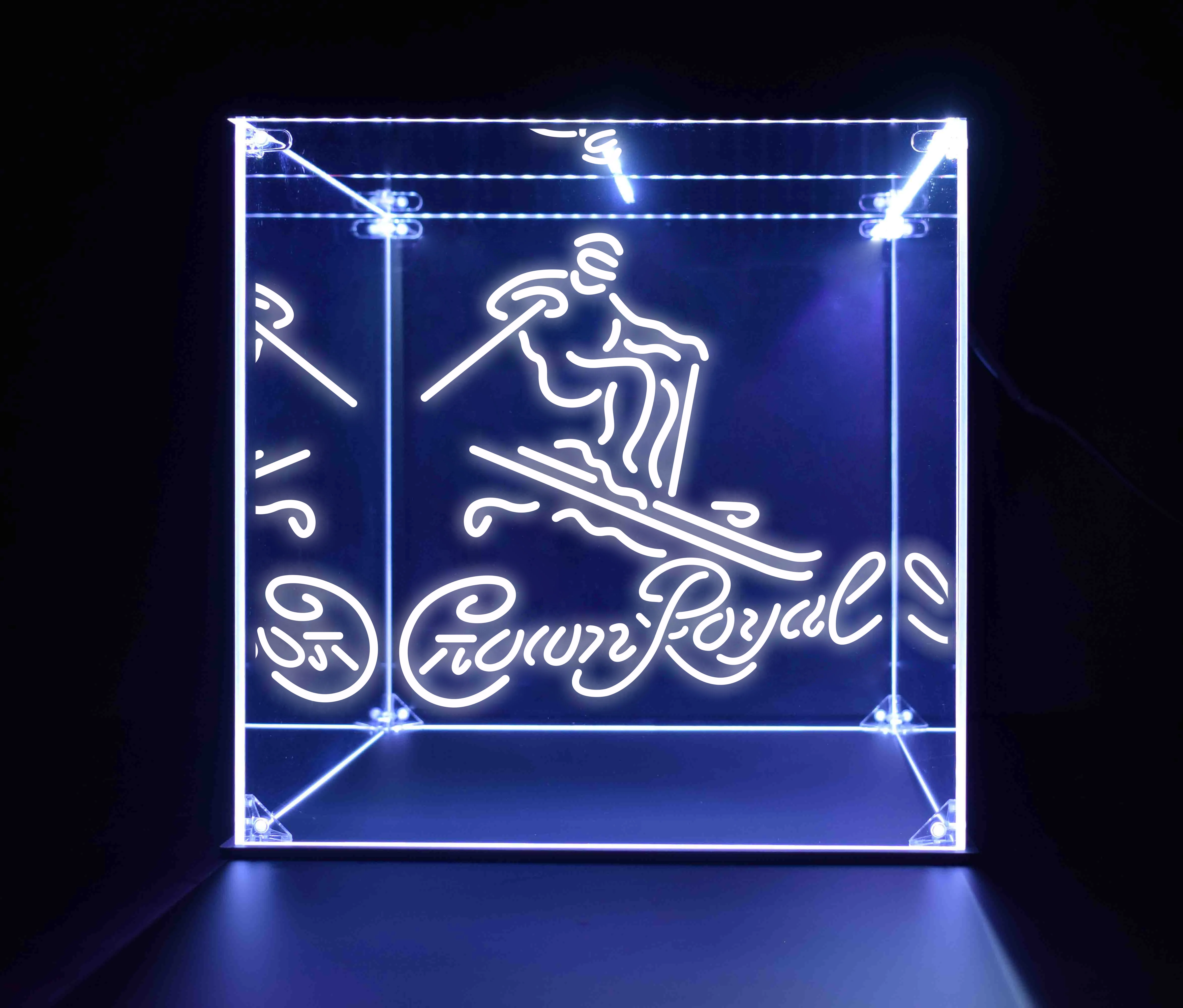 Wine, Champagne, Liquor, Beverage Bottle LED Display Case, Crown Royal Collection - Image 4