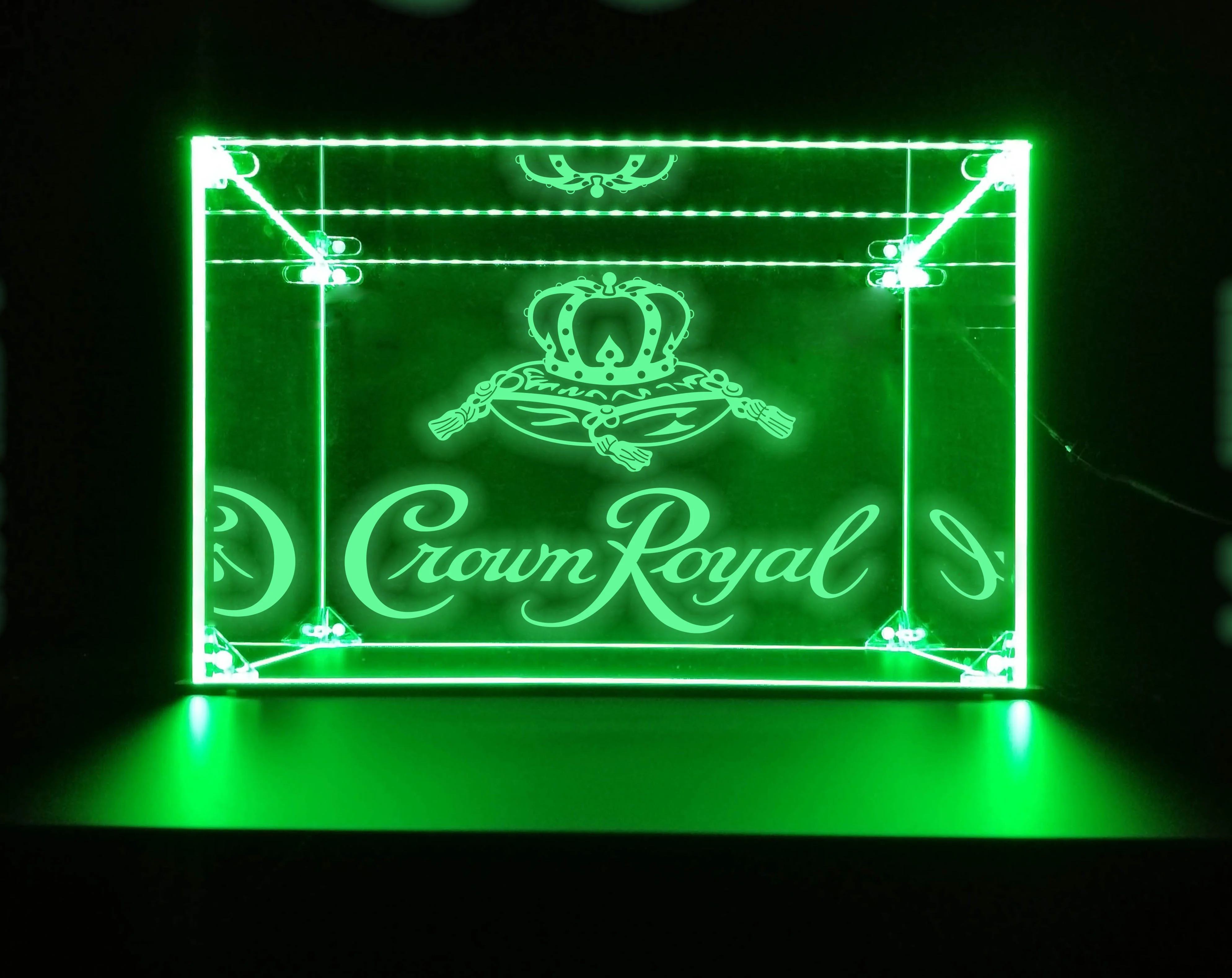 LED Display Case For Crown Royal Bar Liquor Bottles - Image 2