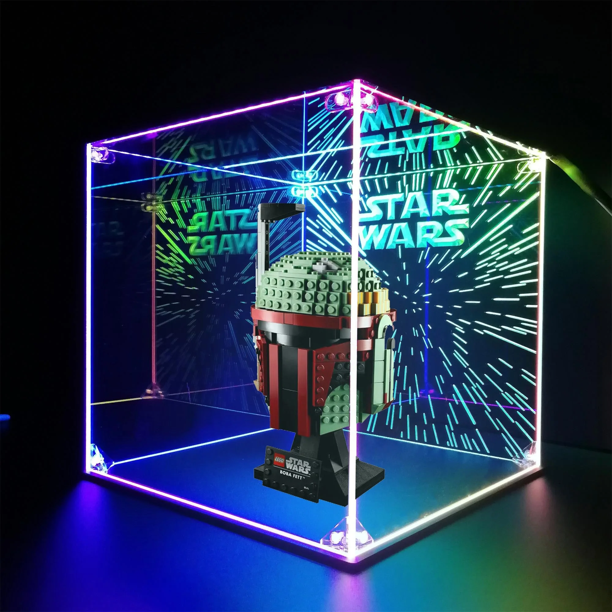 LED Display Case For Lego 75305 Scout Trooper™ Helmet, Collectible Figures - Image 2