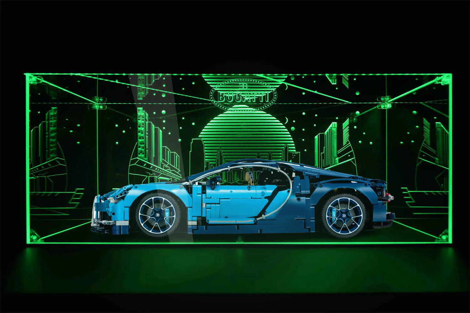 LED Display Case For Lego Bugatti Chiron 42083 - Image 2