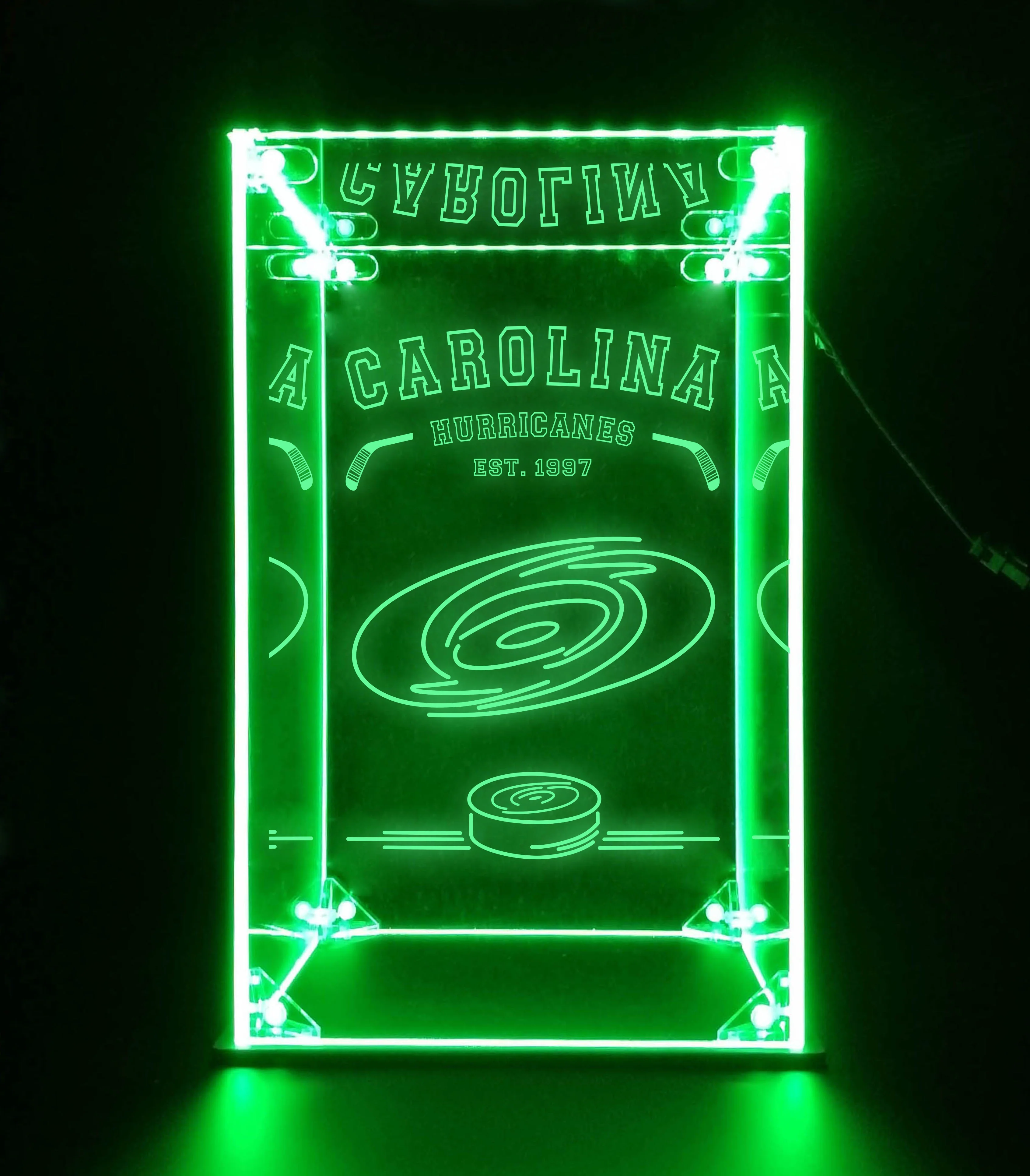 LED Display Case For Carolina Hurricanes Sports Memorabilia - Image 2