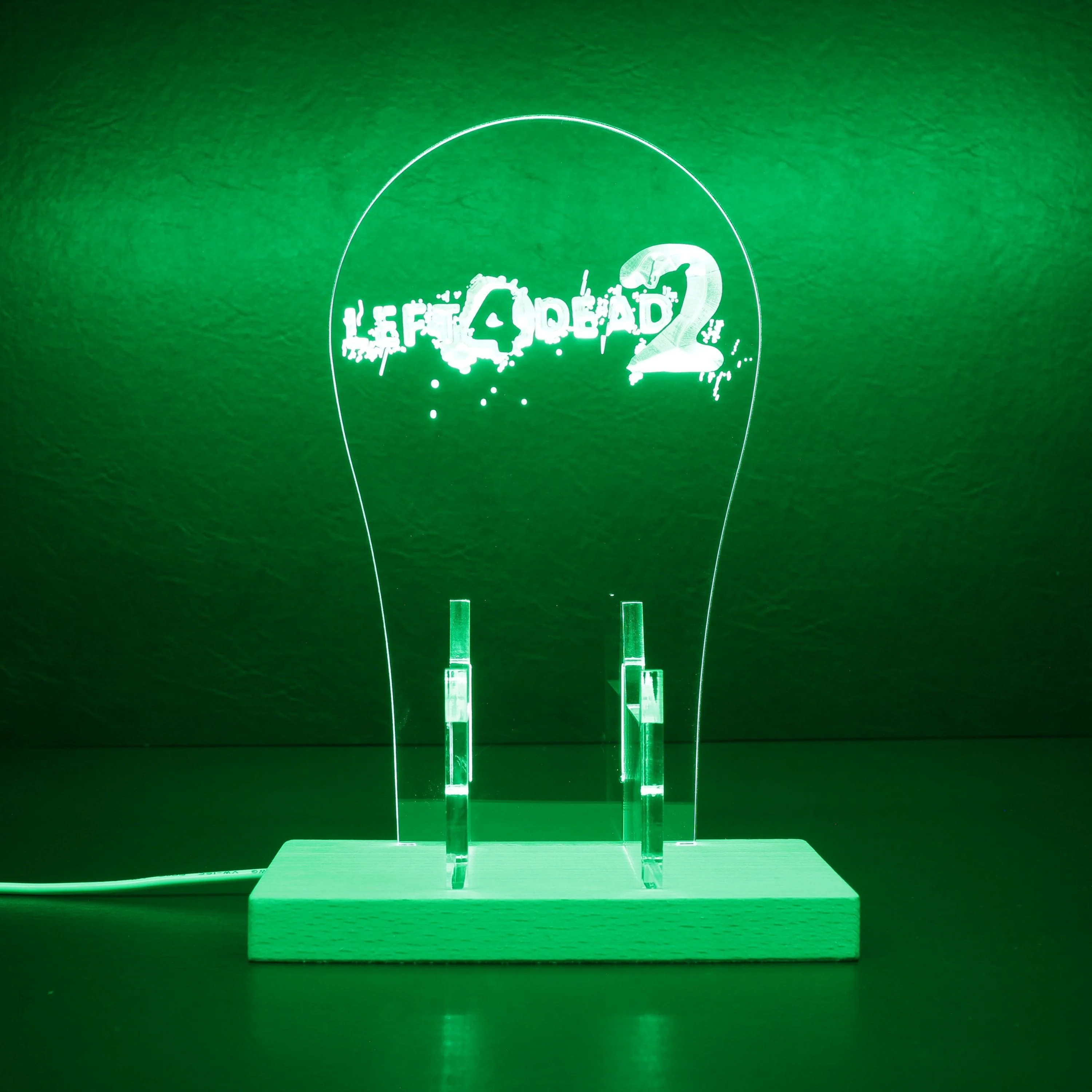 Left 4 Dead 2 LED Gaming Headset Controller Stand - Image 6