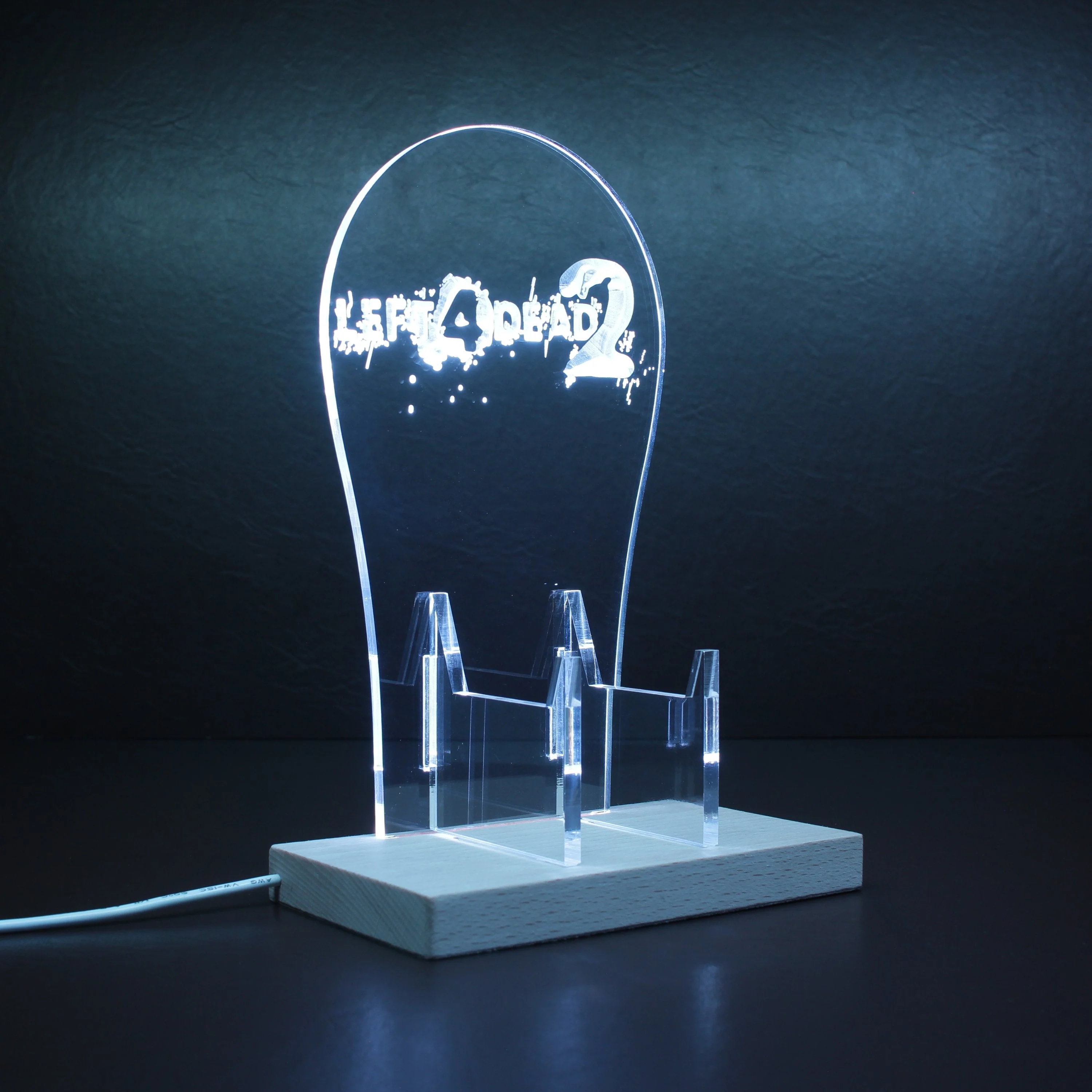 Left 4 Dead 2 LED Gaming Headset Controller Stand - Image 8