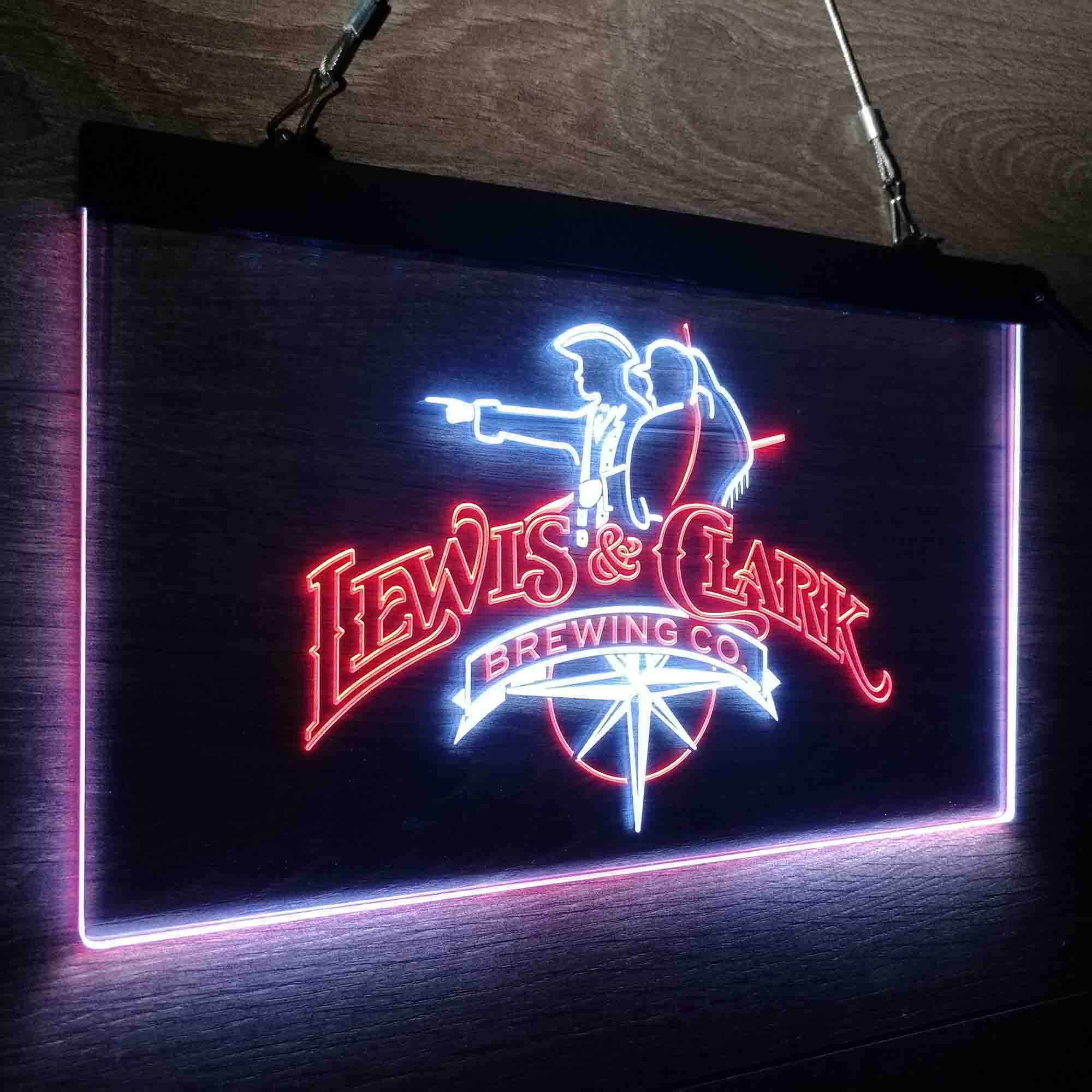 Lewis & Clark Brewing Co. Neon-Like LED Sign - Image 19