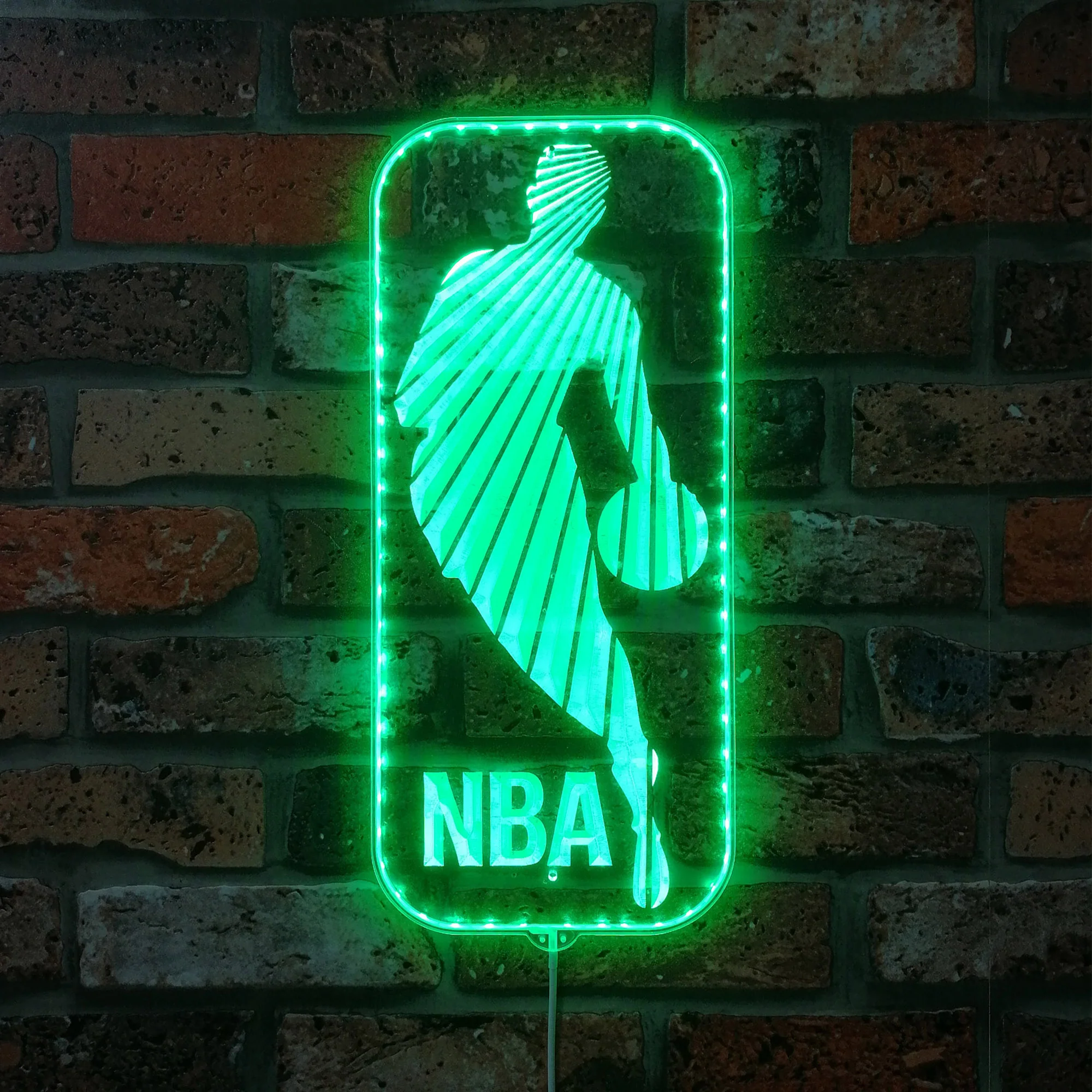 Logo NBA Neon LED Sign with Dynamic RGB Colors - Image 6