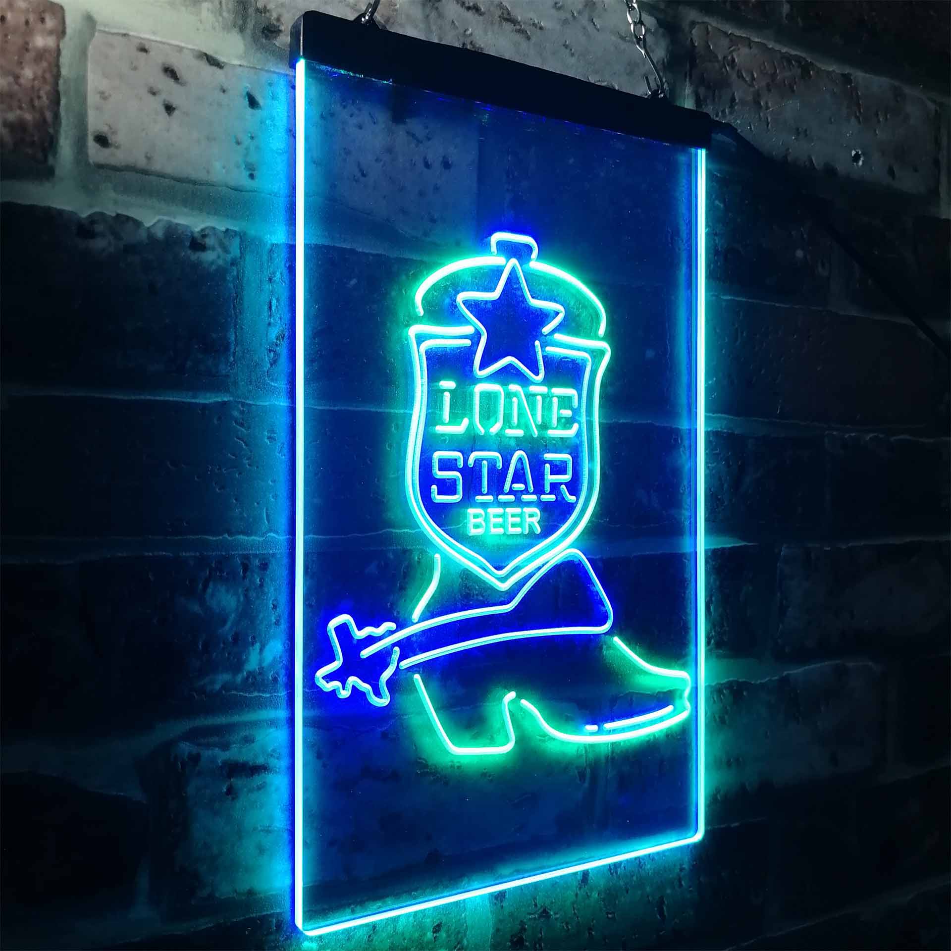 Lone Star Beer Bar Texas Neon LED Sign - Image 14