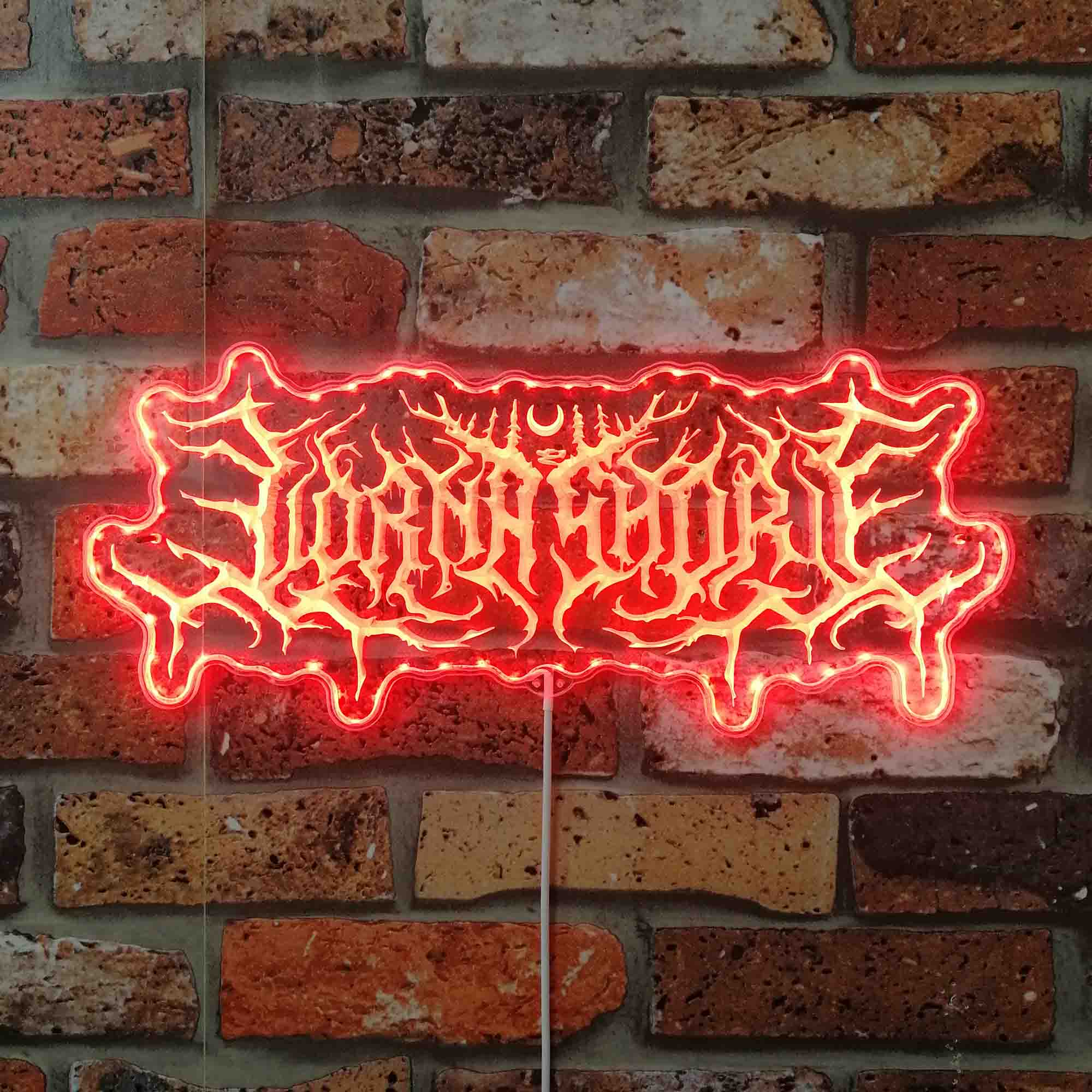 Lorna Shore Neon LED Sign with Dynamic RGB Colors - Image 3