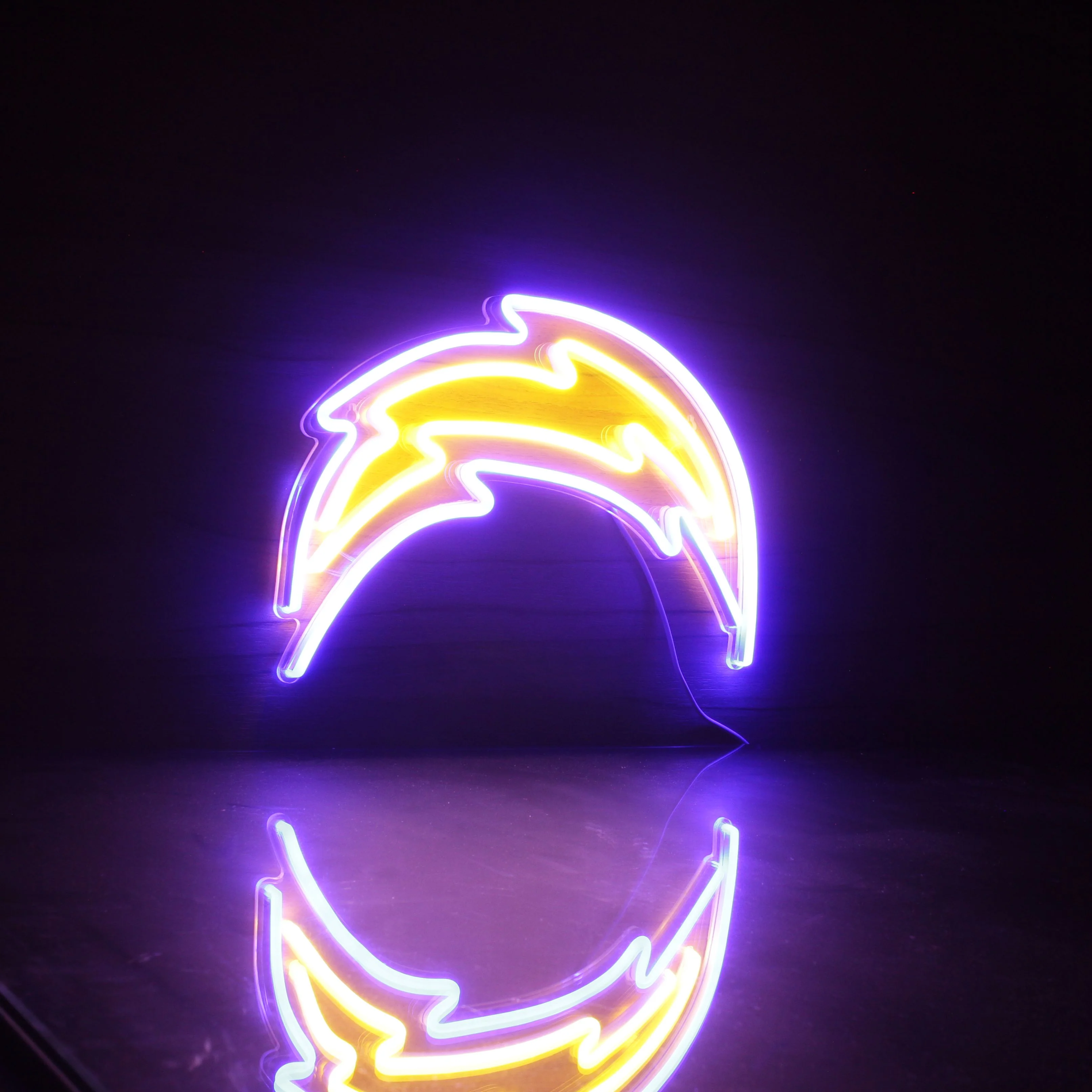 Los Angeles Chargers Neon-Like Flex LED Sign