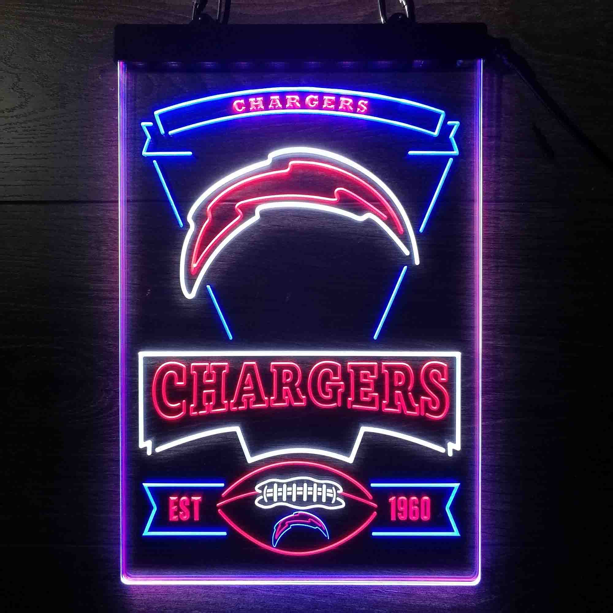 Los Angeles Chargers Neon LED Sign 3 Colors - Image 10