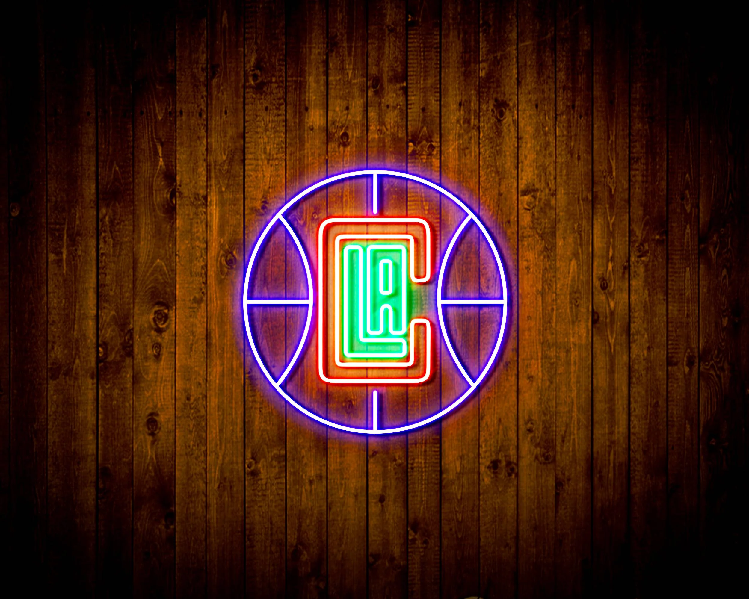 Los Angeles Clippers Bar Neon Flex LED Sign - Image 2