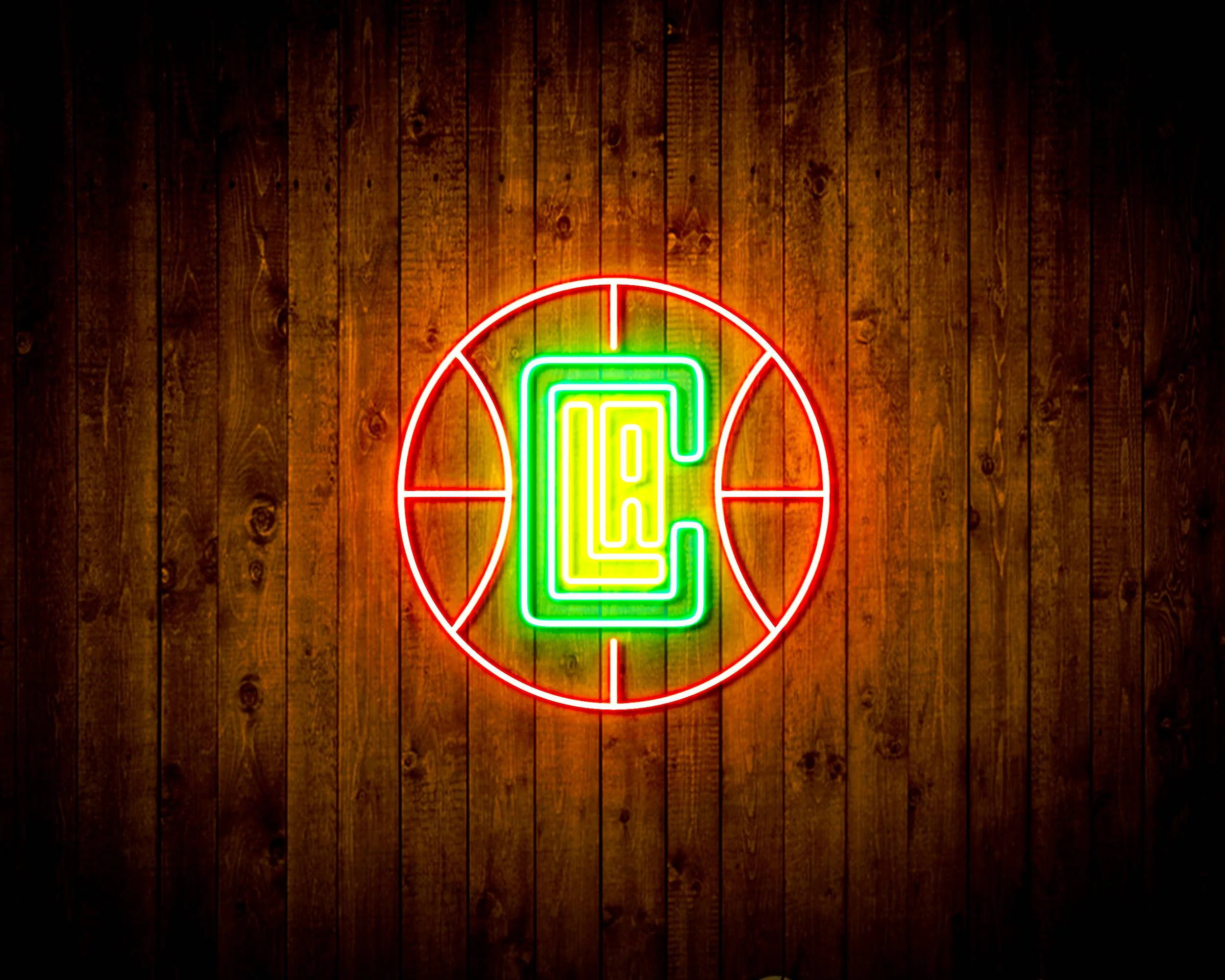 Los Angeles Clippers Bar Neon Flex LED Sign - Image 3