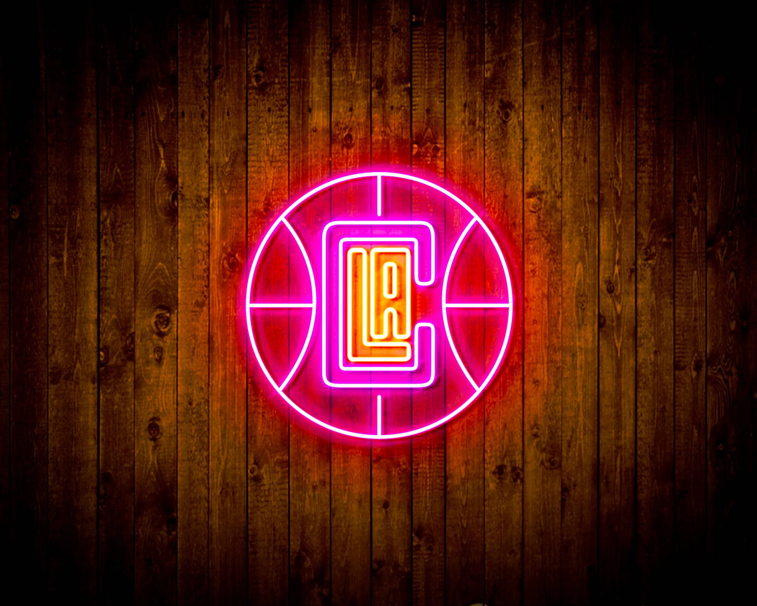 Los Angeles Clippers Bar Neon Flex LED Sign - Image 6
