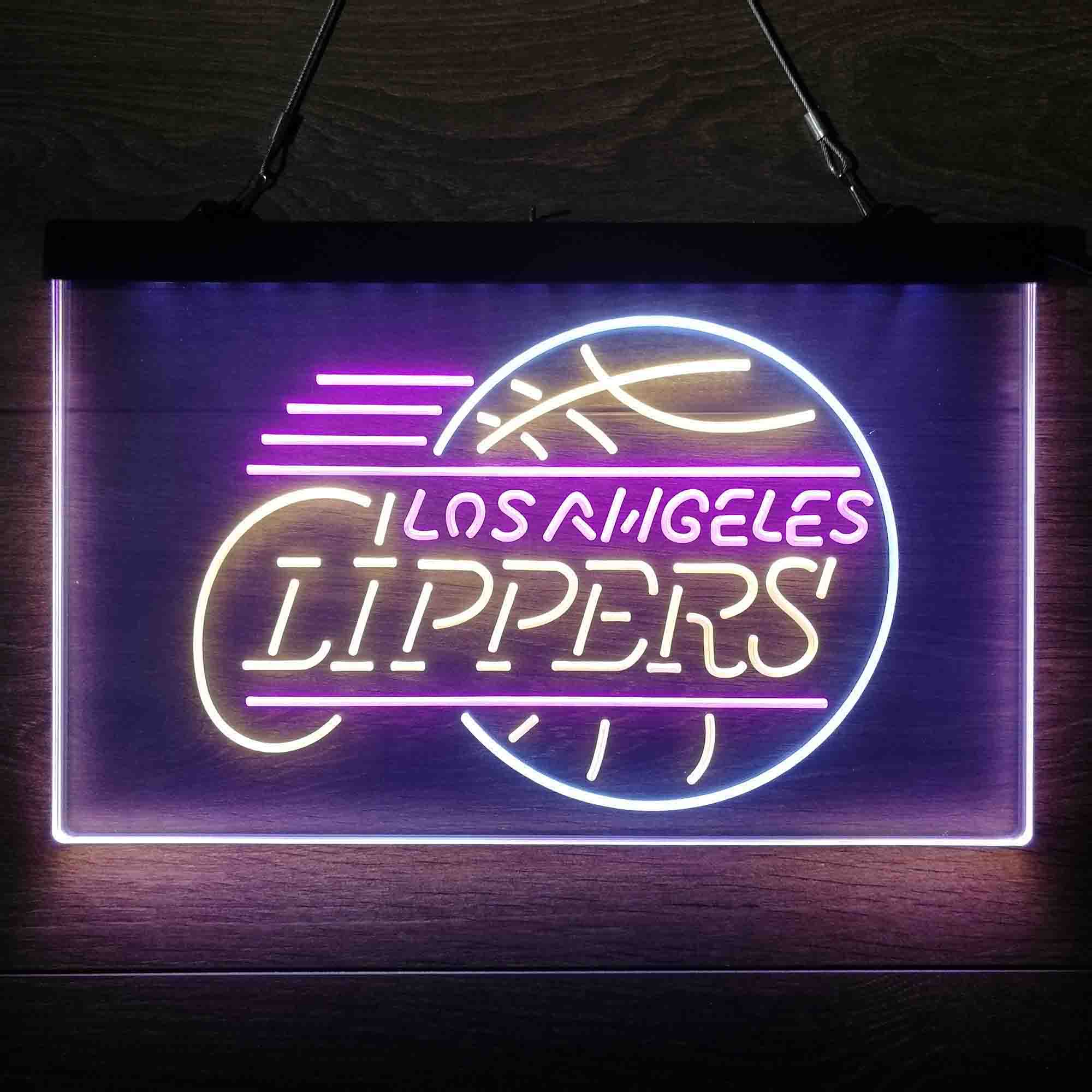 Los Angeles Clippers Baseketball Neon-Like LED Sign - Image 15