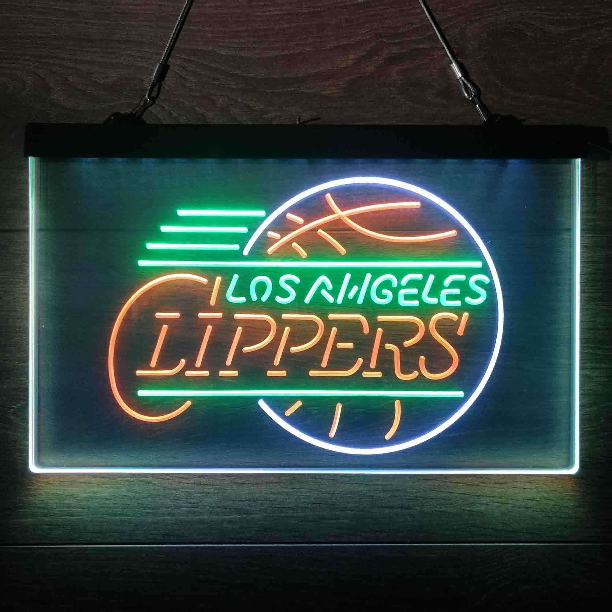 Los Angeles Clippers Baseketball Neon-Like LED Sign - Image 17