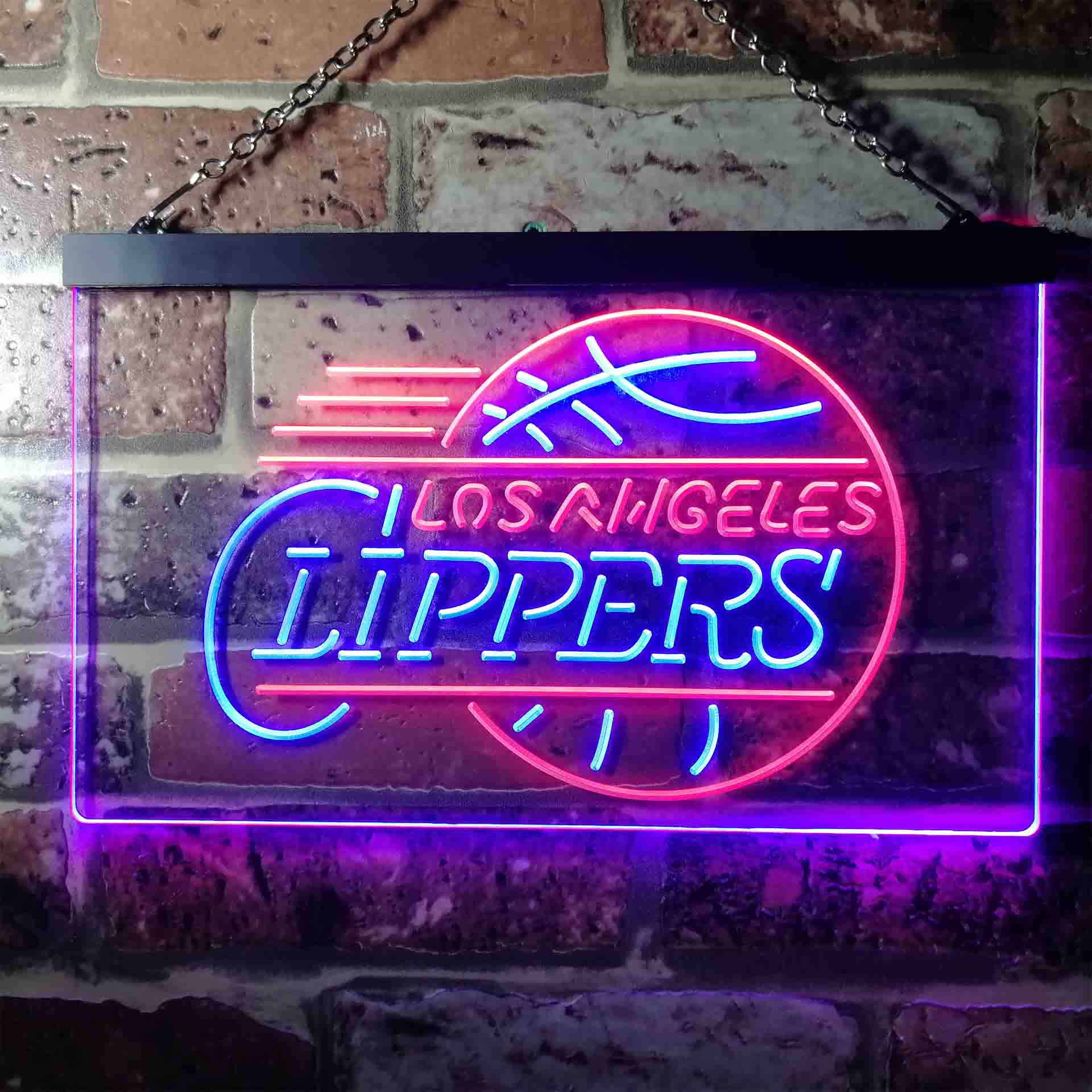 Los Angeles Clippers Baseketball Neon-Like LED Sign - Image 2