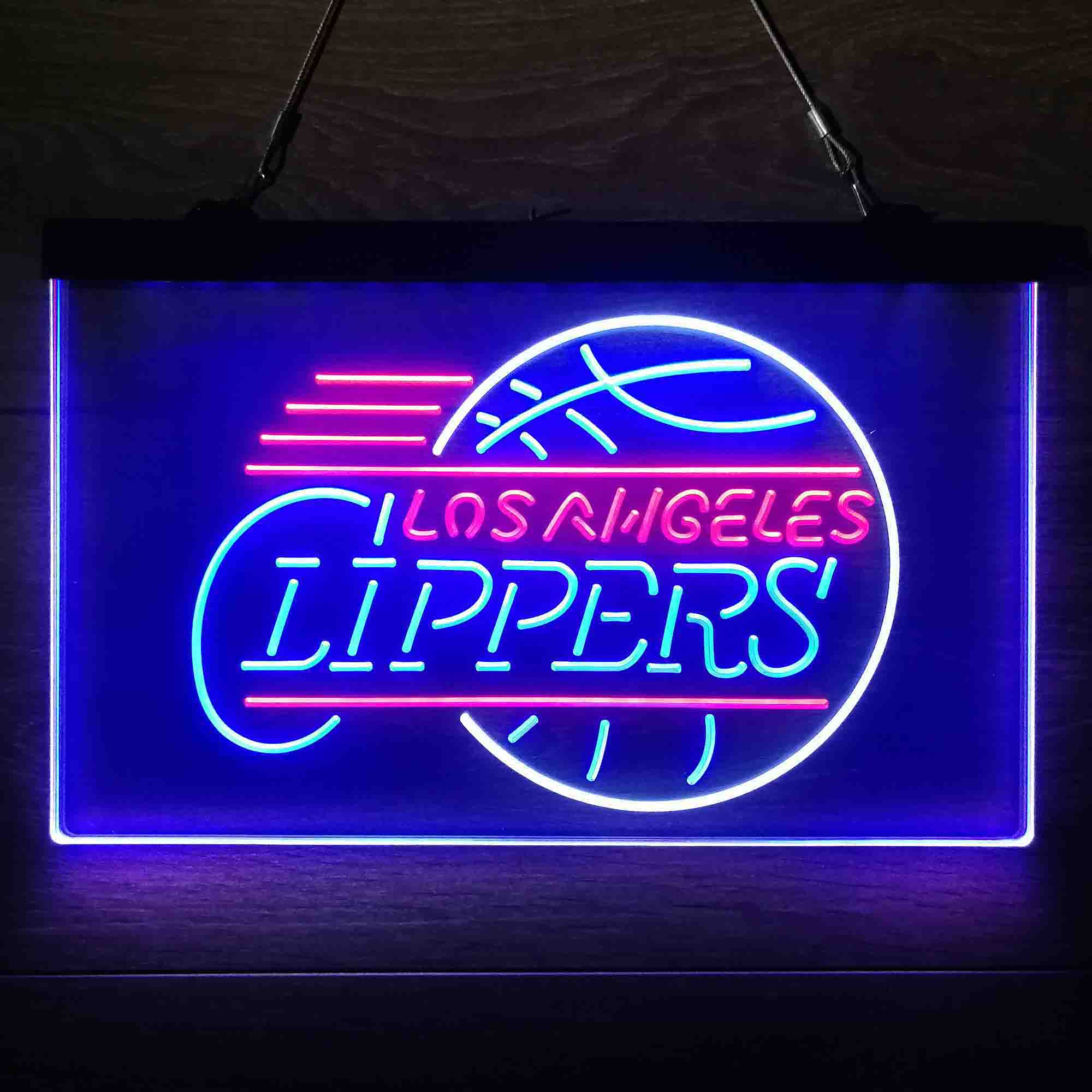 Los Angeles Clippers Baseketball Neon-Like LED Sign - Image 25