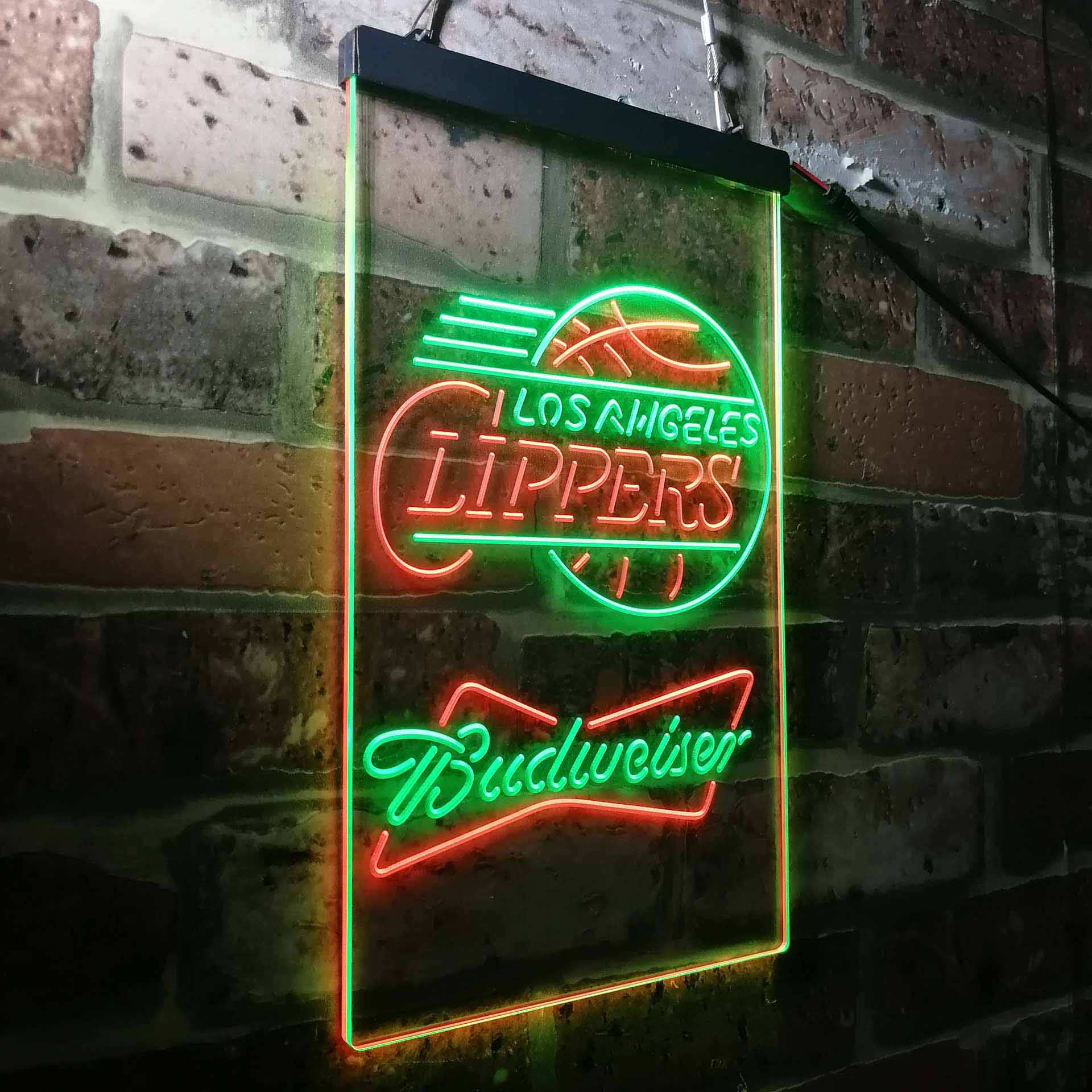 Los Angeles Clippers Budweiser Neon-Like LED Sign - Image 23