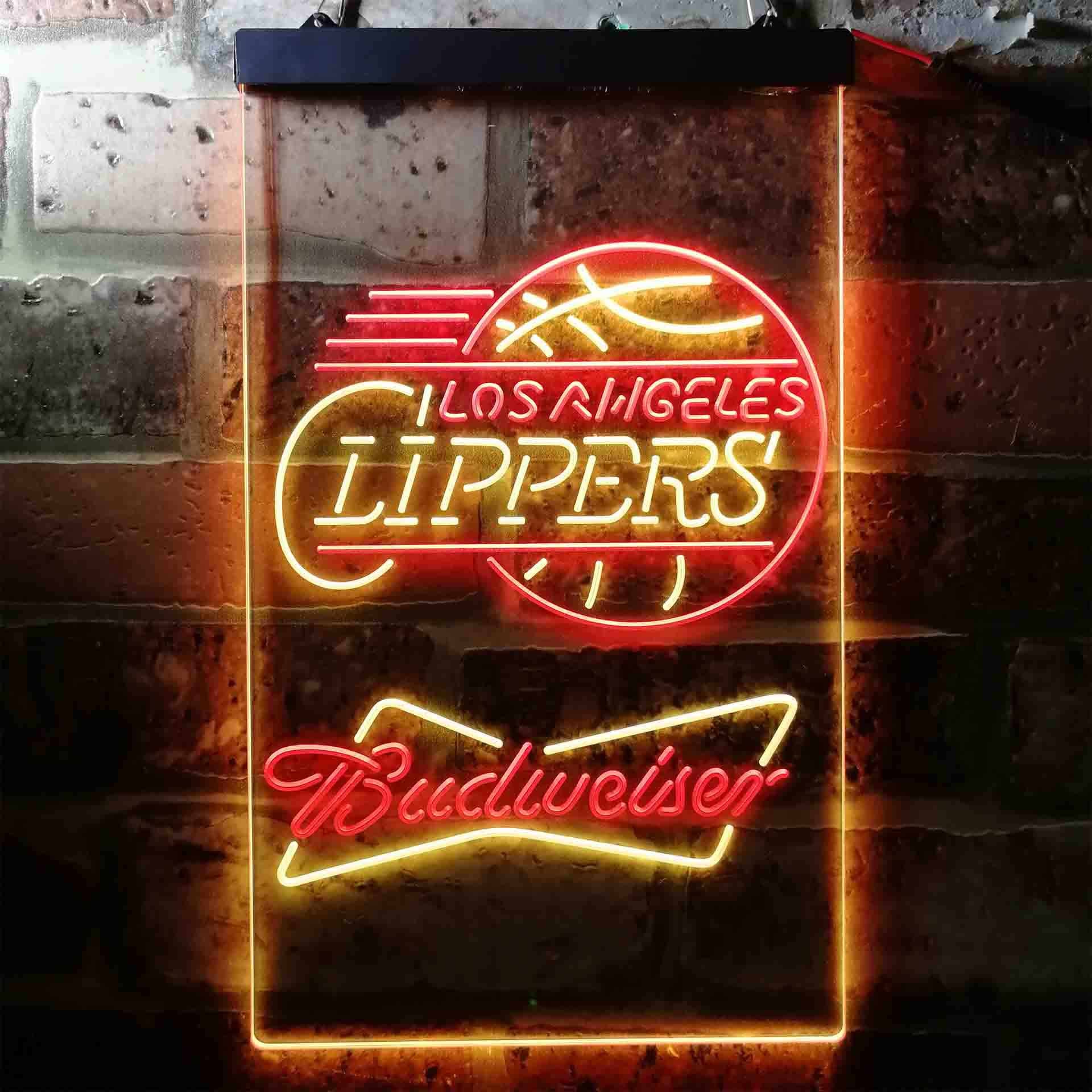 Los Angeles Clippers Budweiser Neon-Like LED Sign - Image 8