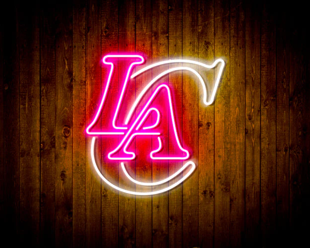 Los Angeles Clippers Logo 1 Handmade Neon Flex LED Sign - Image 4