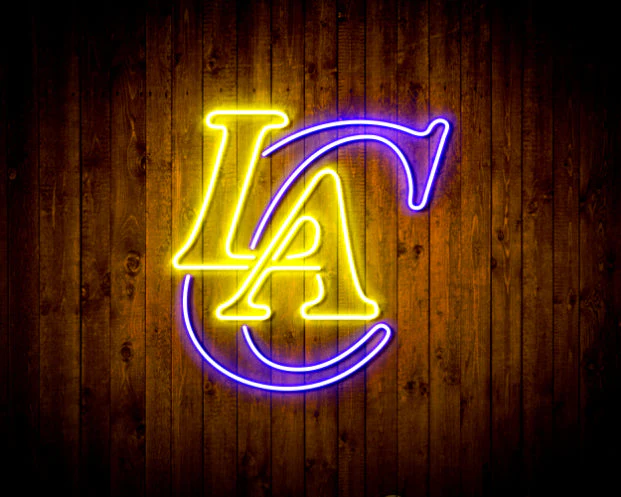 Los Angeles Clippers Logo 1 Handmade Neon Flex LED Sign - Image 9